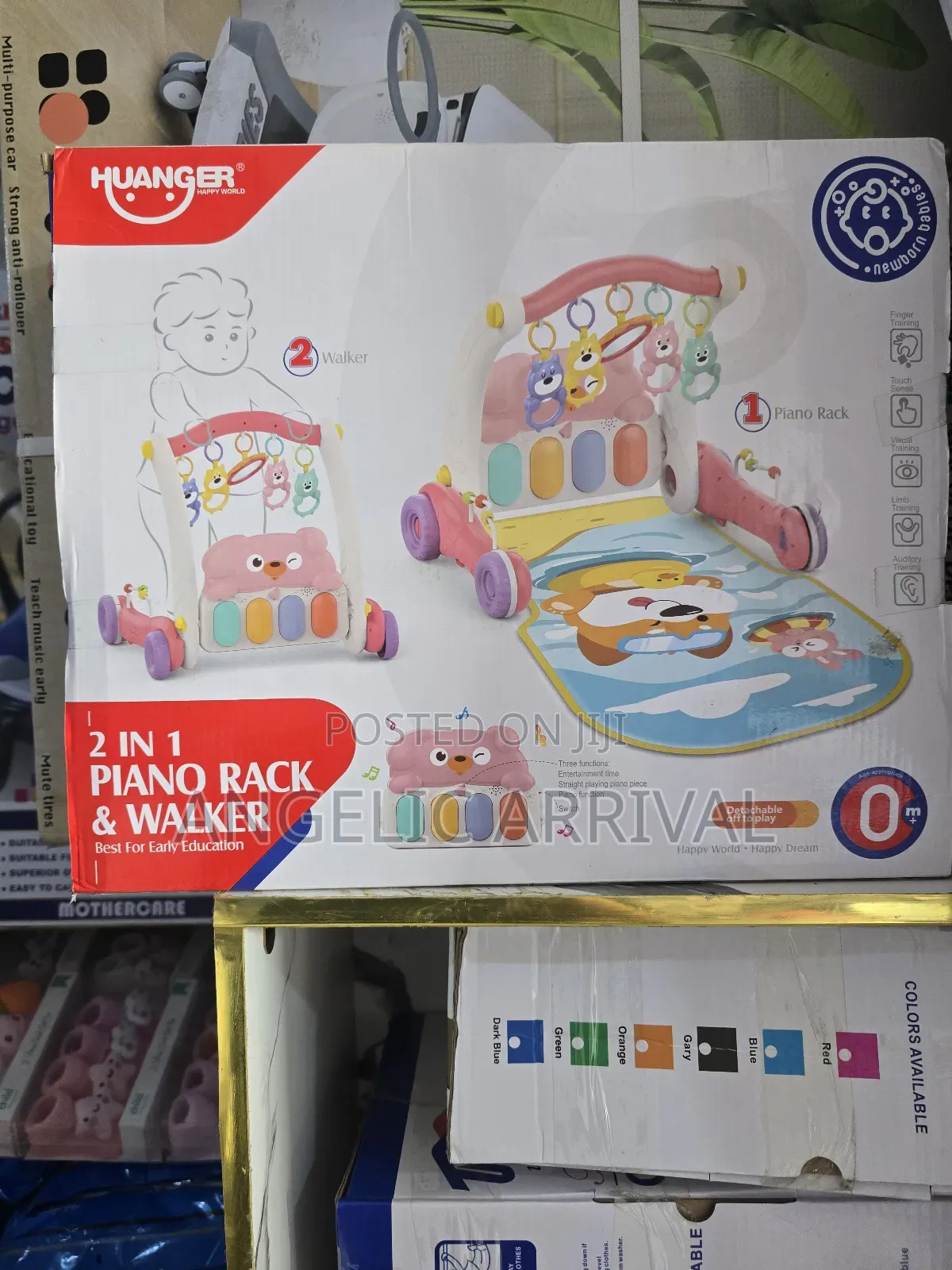 2 in 1 Baby Piano Rack Walker
