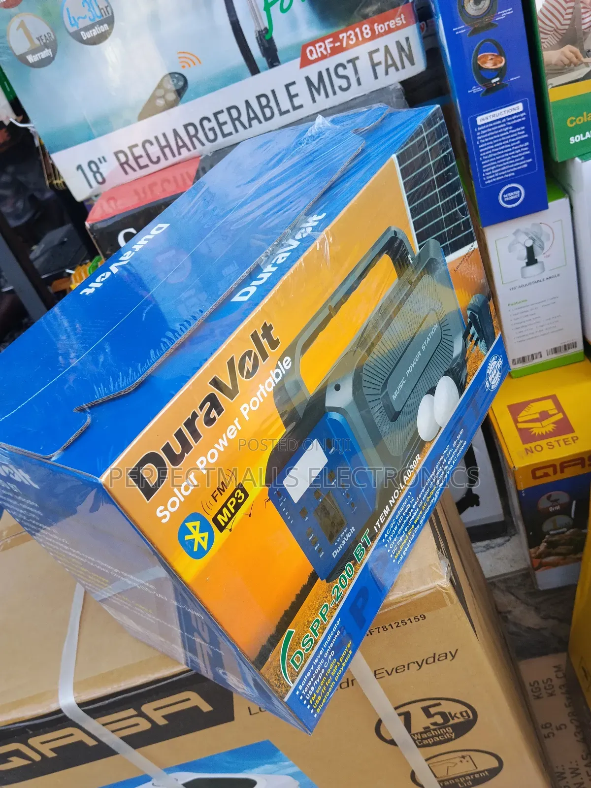 Duravolt 200w Portable Power Station With Bluetooth Bulb DSPP-200bt