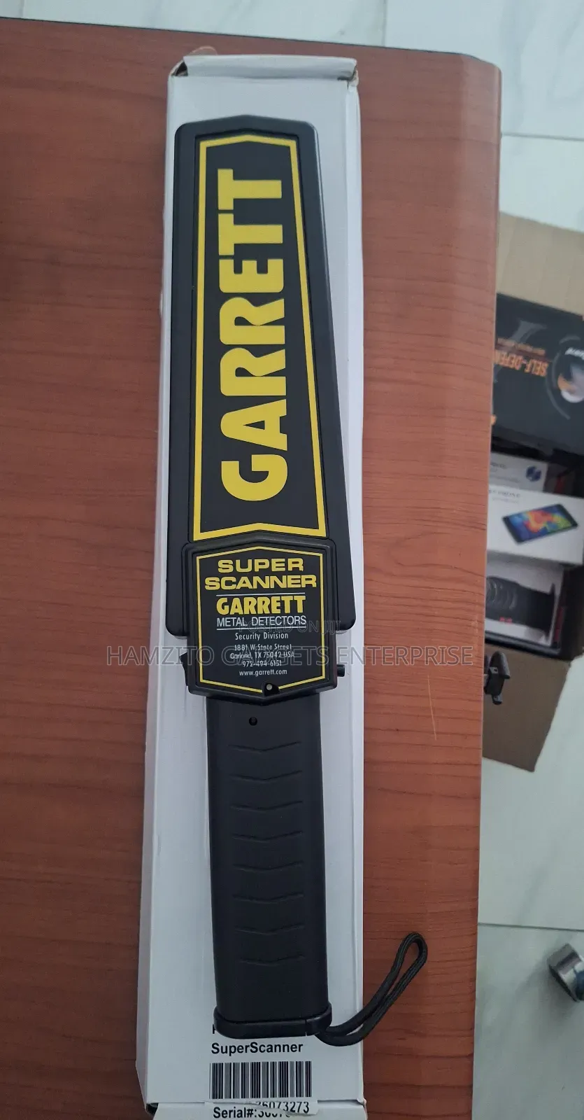 Original Garret Metal Detectors/Hand Scanner