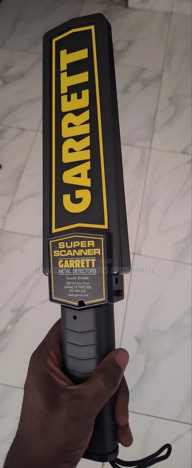 Original Garret Metal Detectors/Hand Scanner