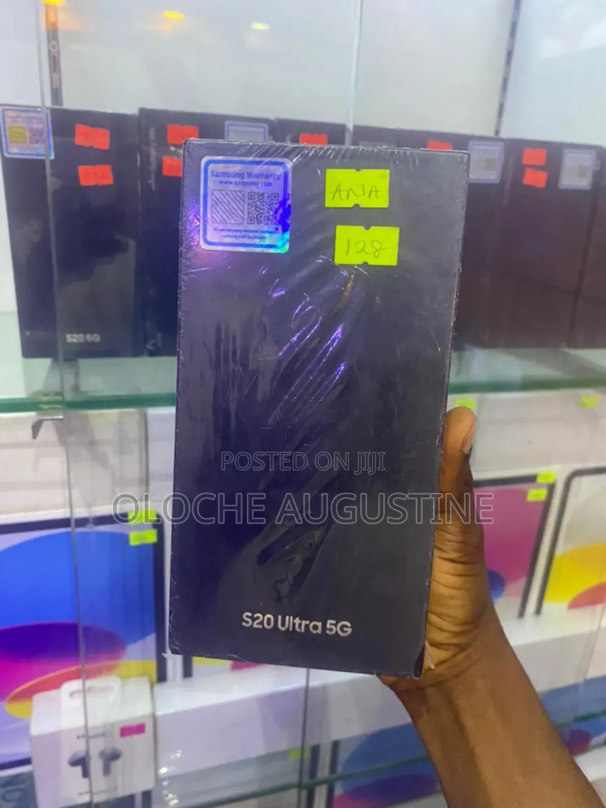 New Samsung Galaxy S20 128 GB Black