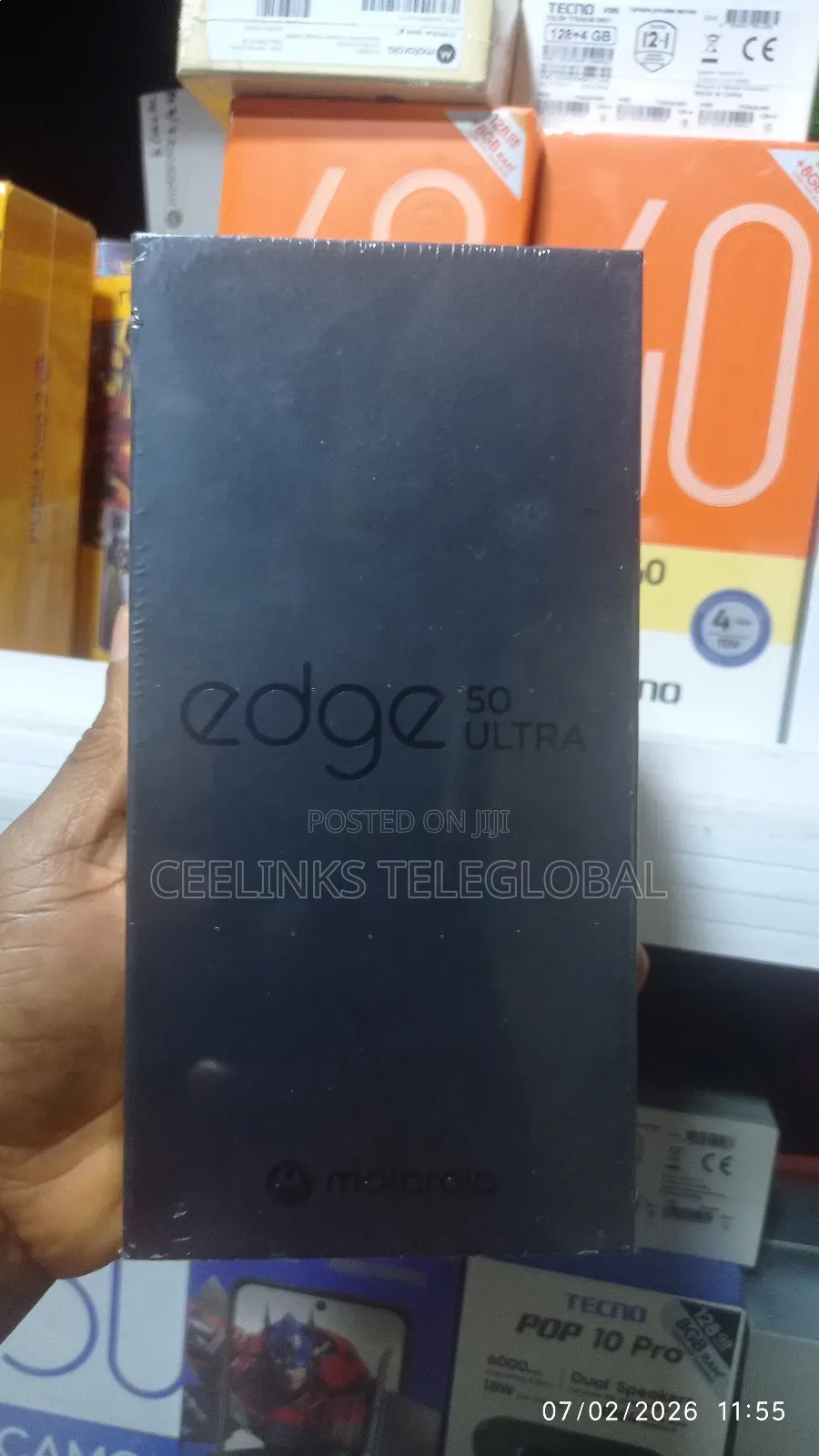 New Motorola Edge 50 Ultra 1 TB Black