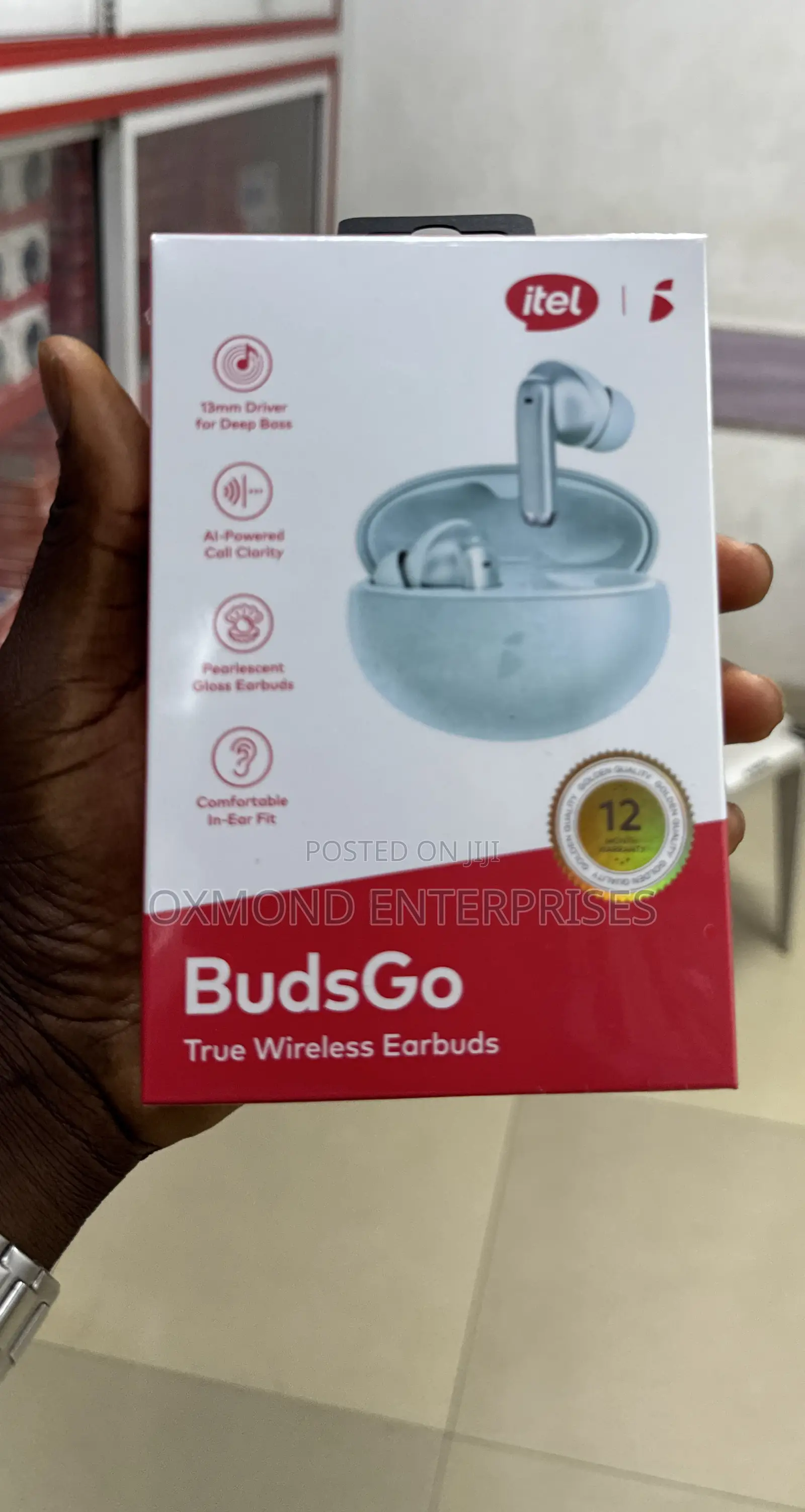 Itel Buds Go(True Wireless Earbuds)