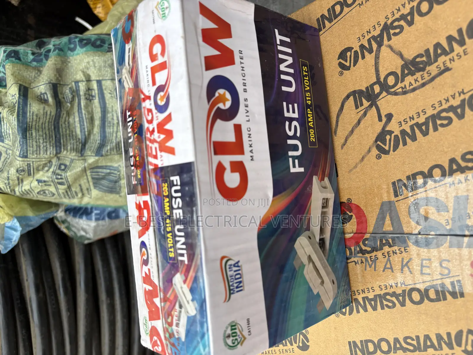 200amps Fuse and Base
