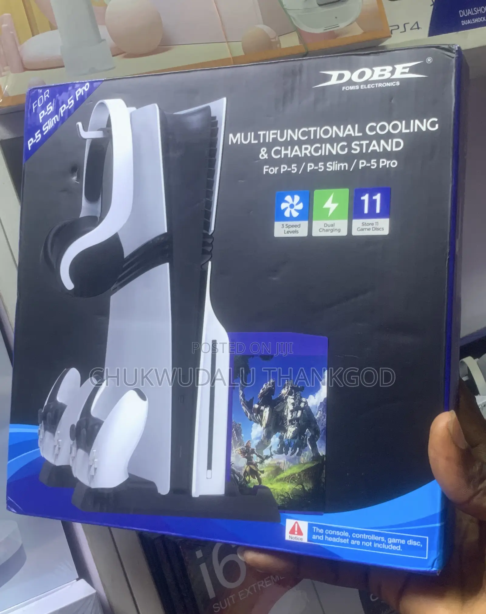 Multifunctional Cooling and Charging Stand for Ps5 Slim/ P- Pro