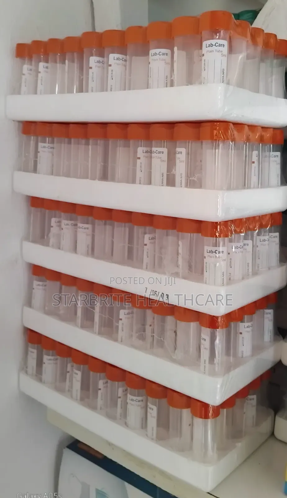 Non Vacuum Blood Collection Tube - Plain Tube