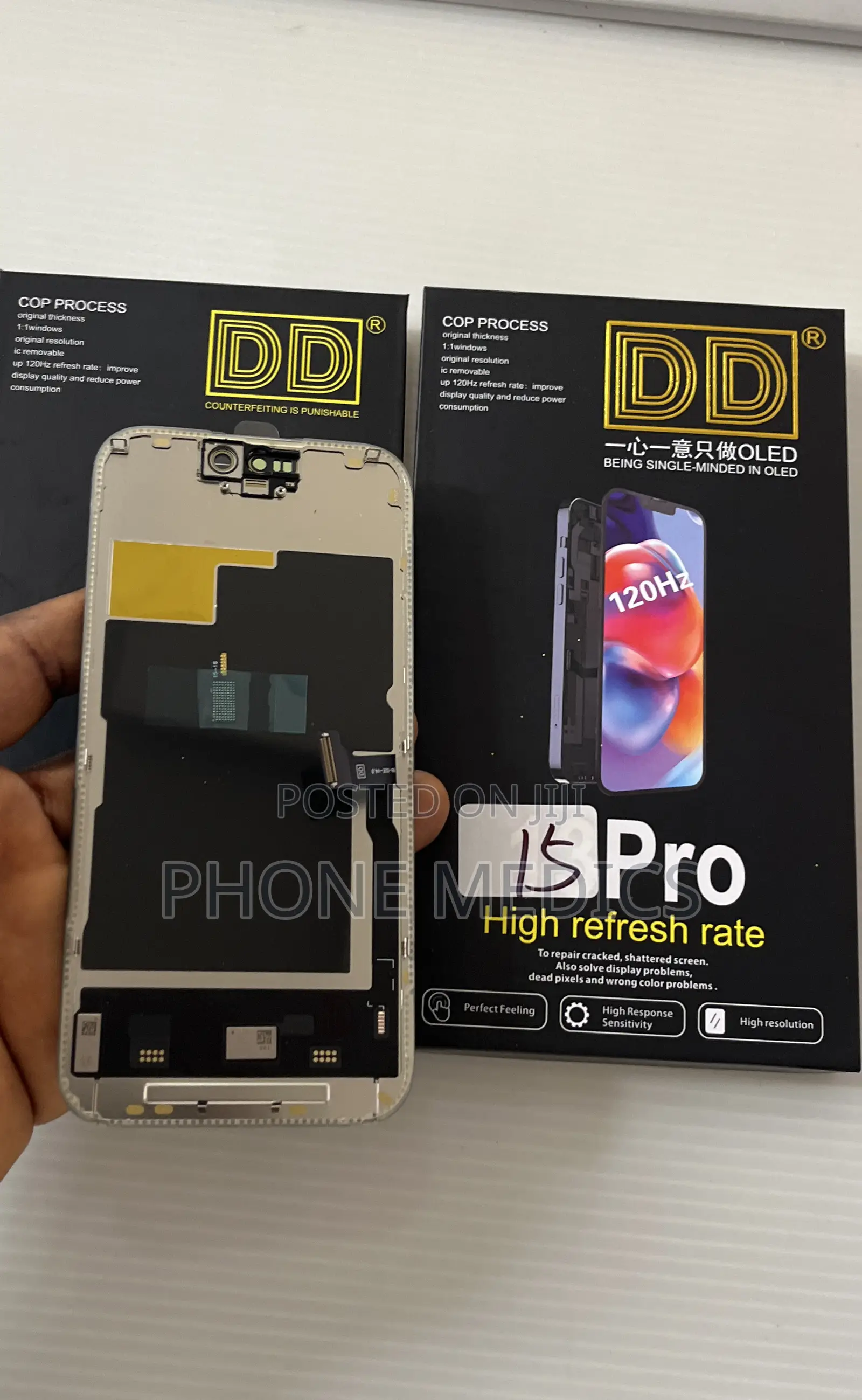 Dd Soft Oled Original Screen for iPhone 15 Pro