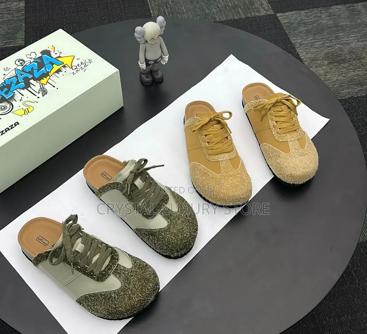 Qeezaza Quality Luxury Half Shoe