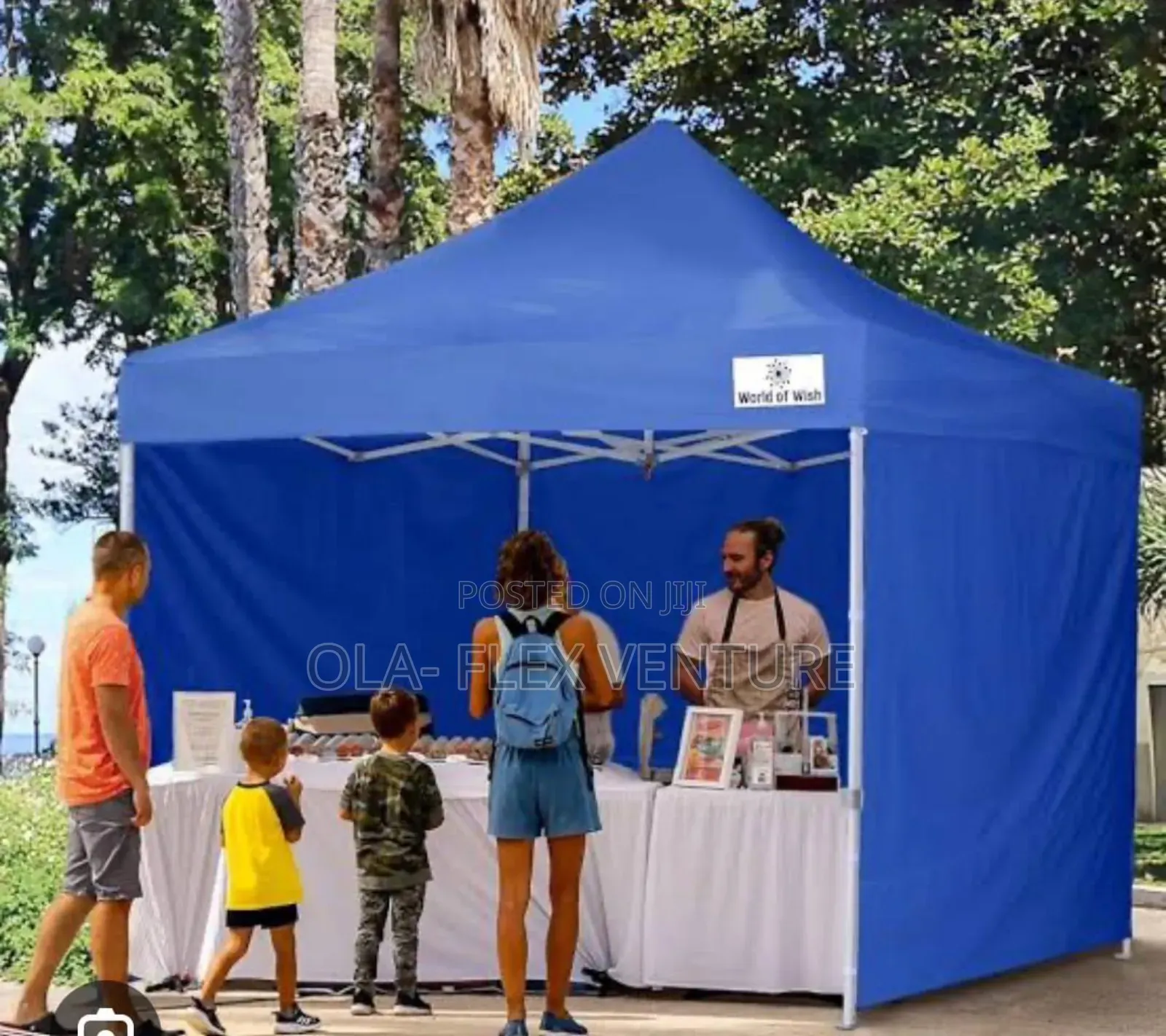 Gazebo Tent 10feet by 10feet With 3 Side Cover