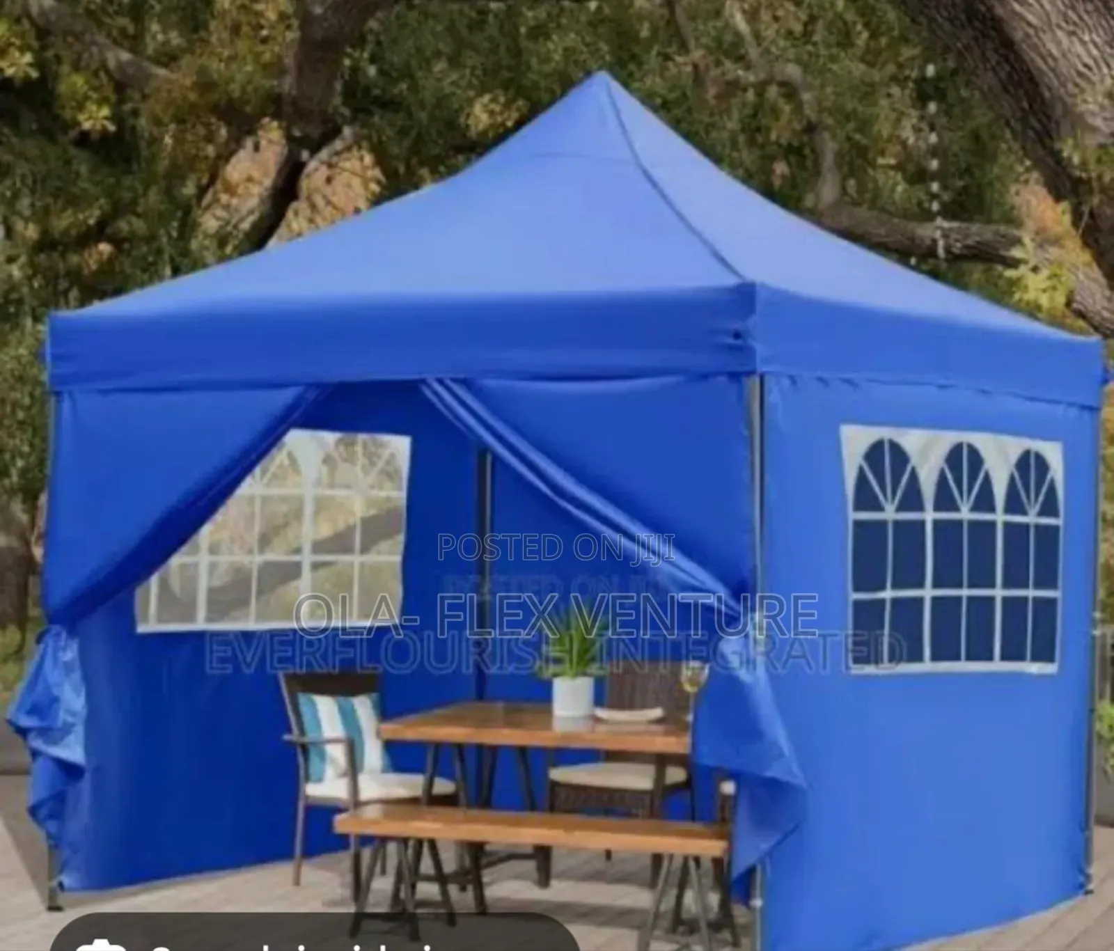 Gazebo Tent 10feet by 10feet With 3 Side Cover