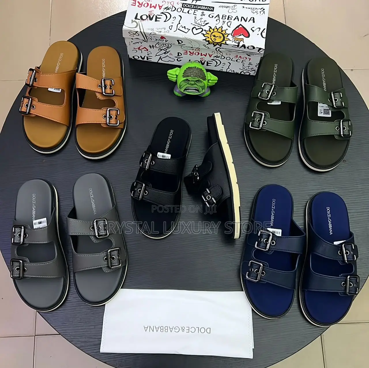 Dolce Gabbana Quality Luxury Men Sandals