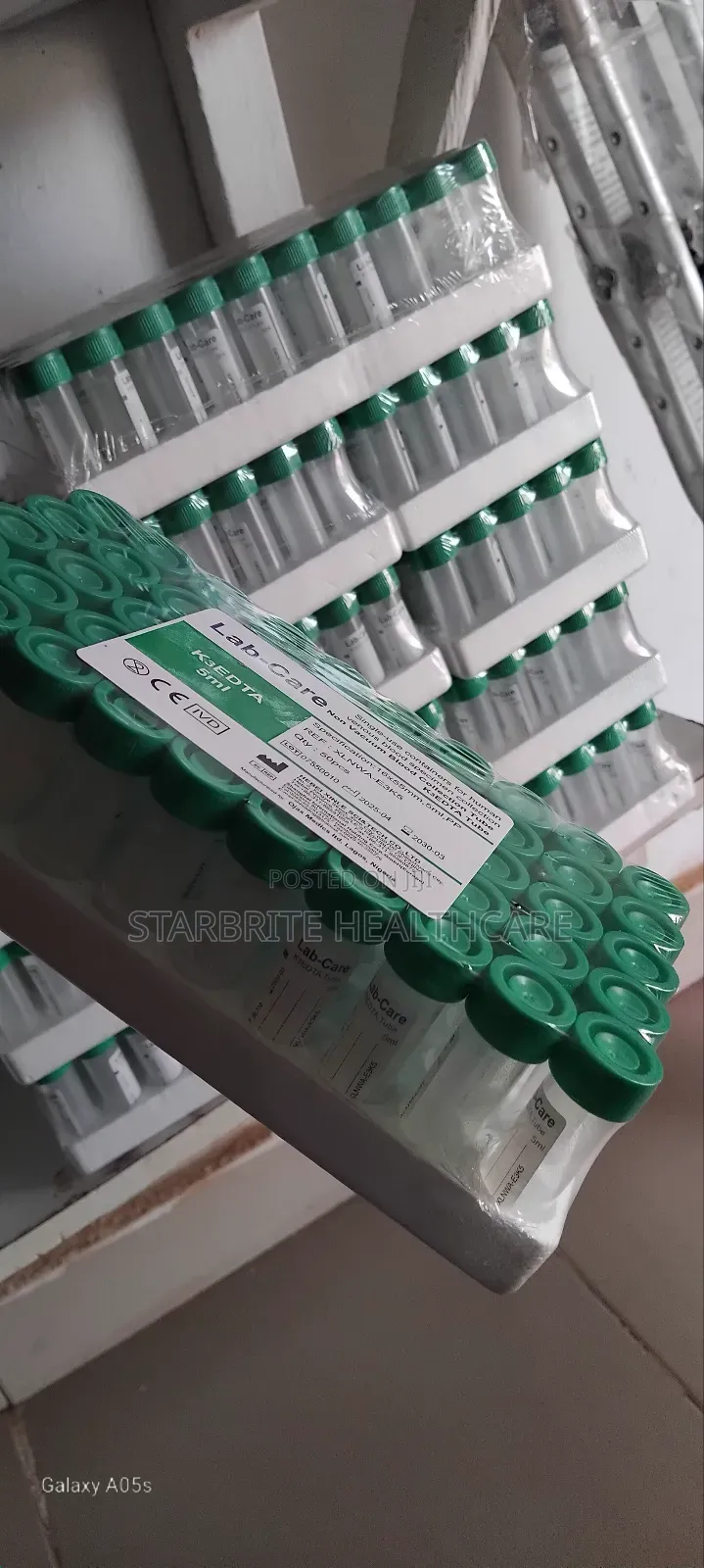 Non Vacuum Blood Collection Tube - K3edta Tube