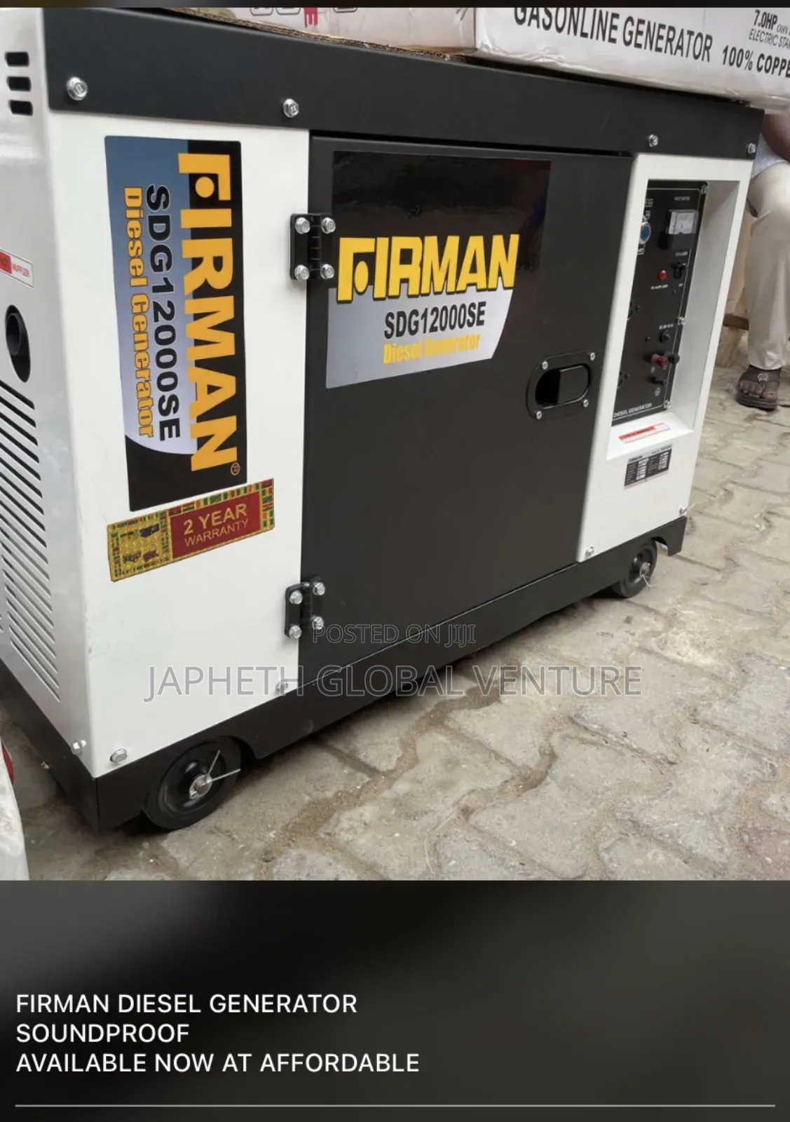 Buy Original Firman 12kva Soundproof Diesel Generator
