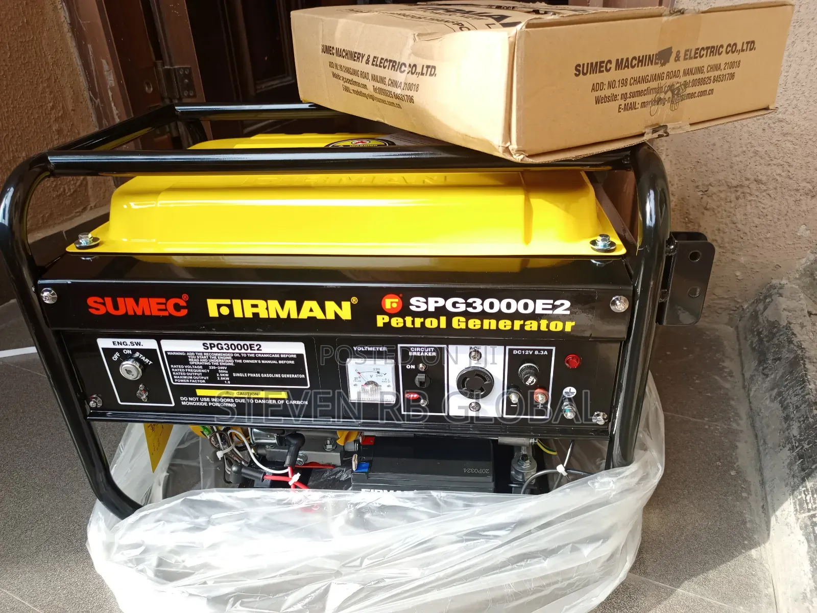 Sumec Firman 2.8kva Key Starter Generator | SPG-3000e2