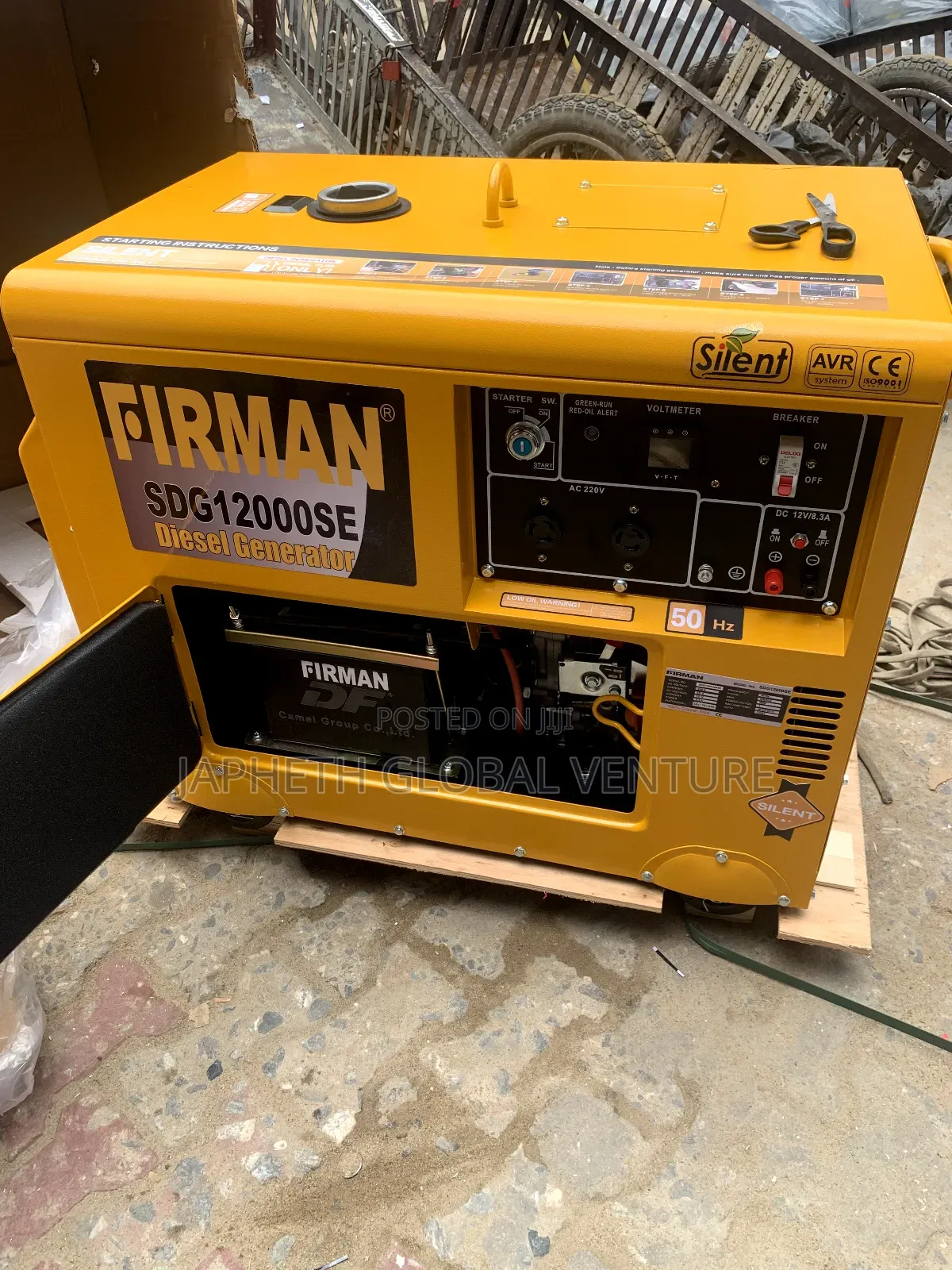 Original Firman Sdg12000se – Quiet and Efficient Generator