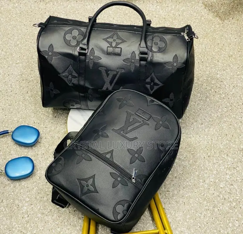 Louis Vuitton Quality Luxury Genuine Leather Duffle Bag/Backpack