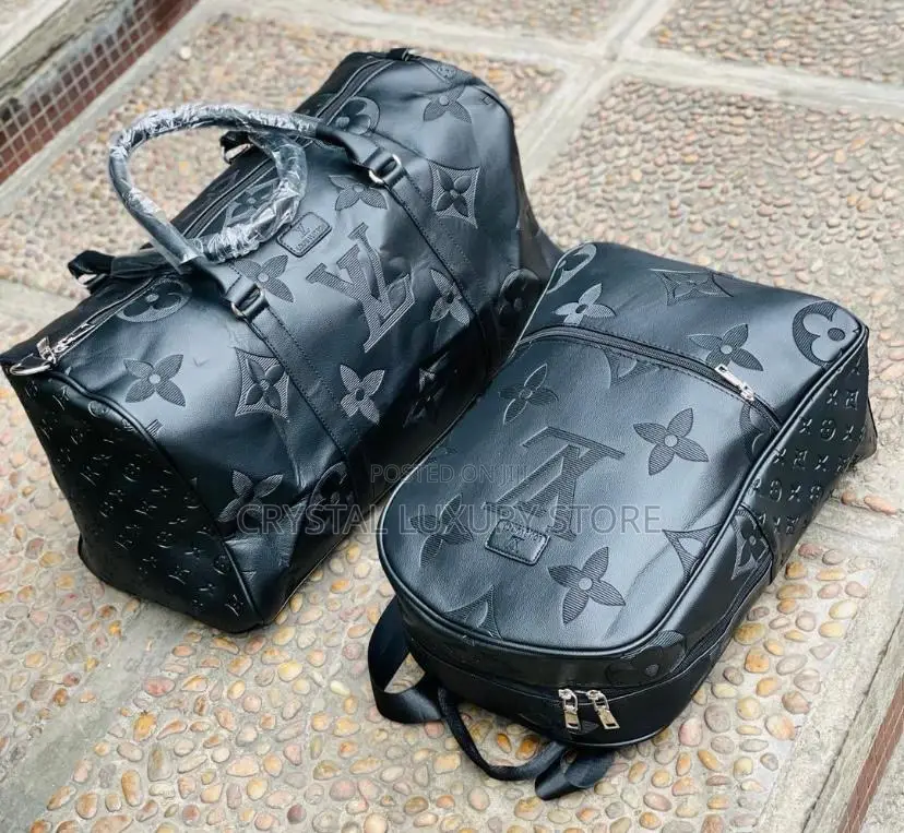 Louis Vuitton Quality Luxury Genuine Leather Duffle Bag/Backpack
