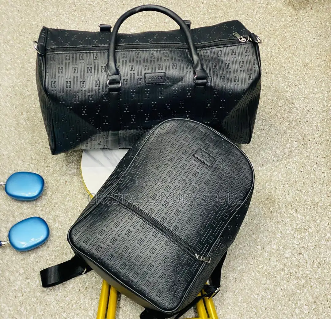 Louis Vuitton Quality Luxury Genuine Leather Duffle Bag/Backpack