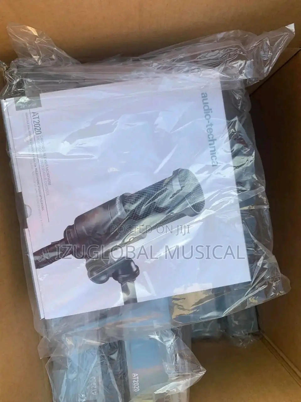 Audio Technica At2020 Studio Condenser Wired Microphone