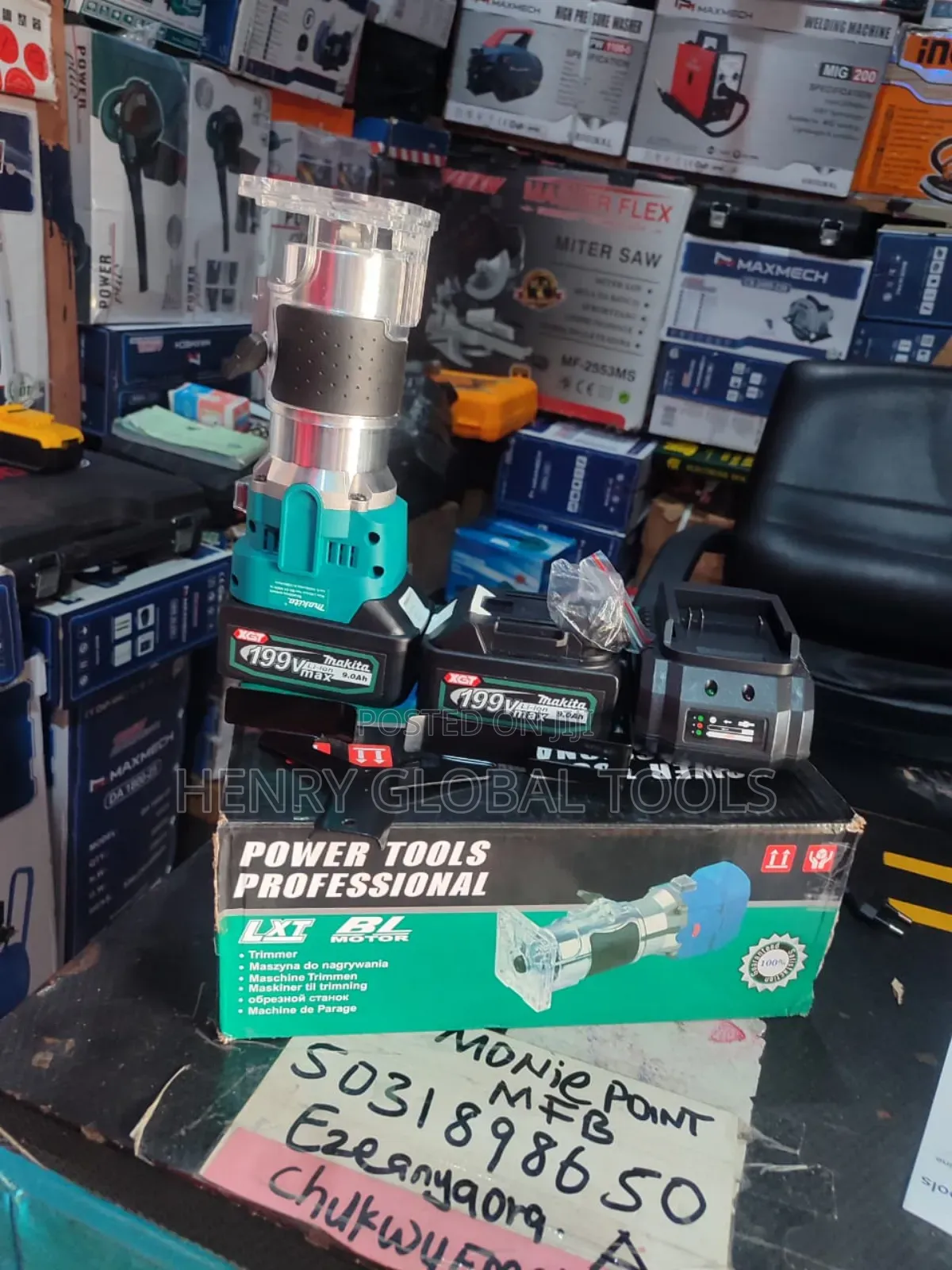 Makita Battery Laminate Trimmer