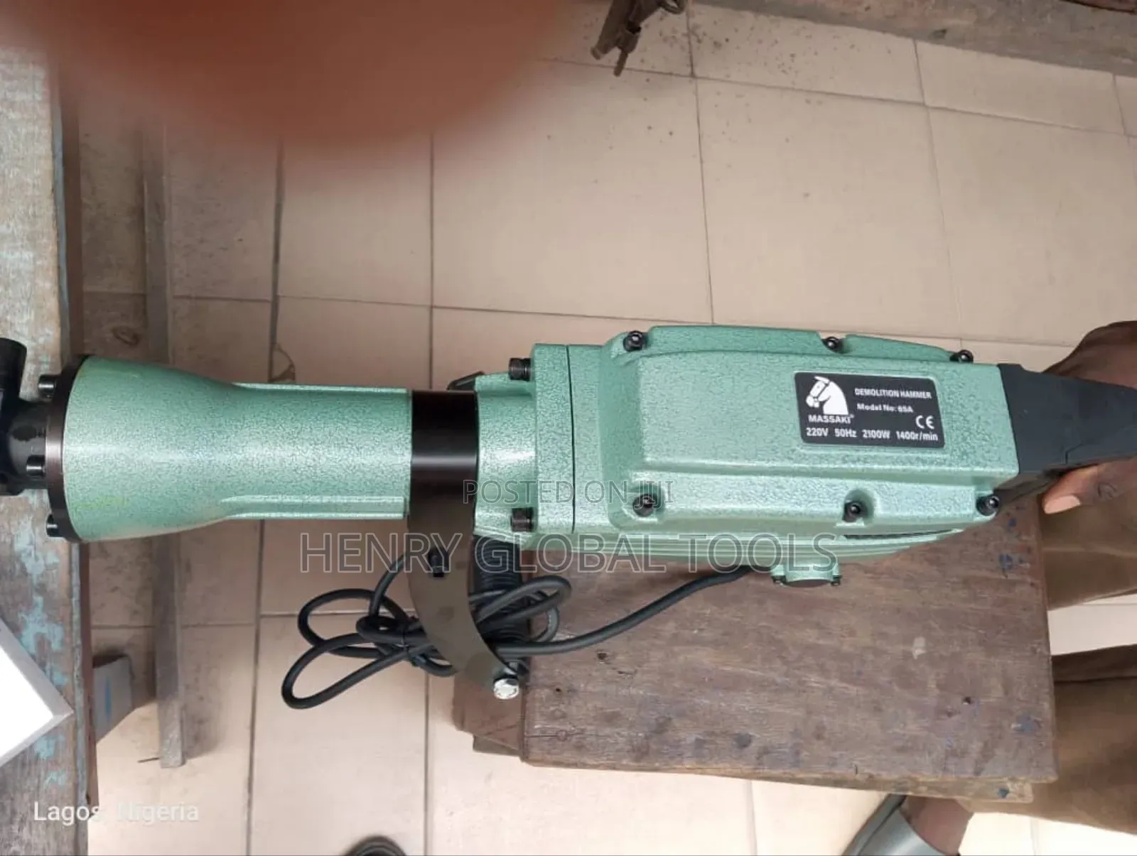 2200w Heavy Duty Demolition Breaker