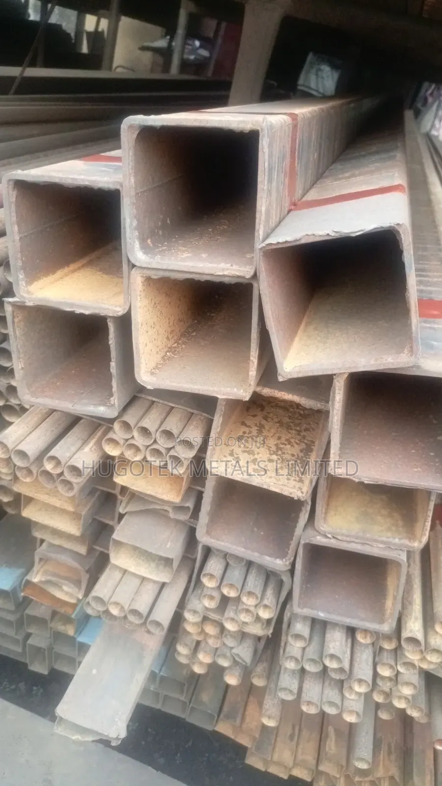 100x100 Square Pipe (2.5mm, 3mm)