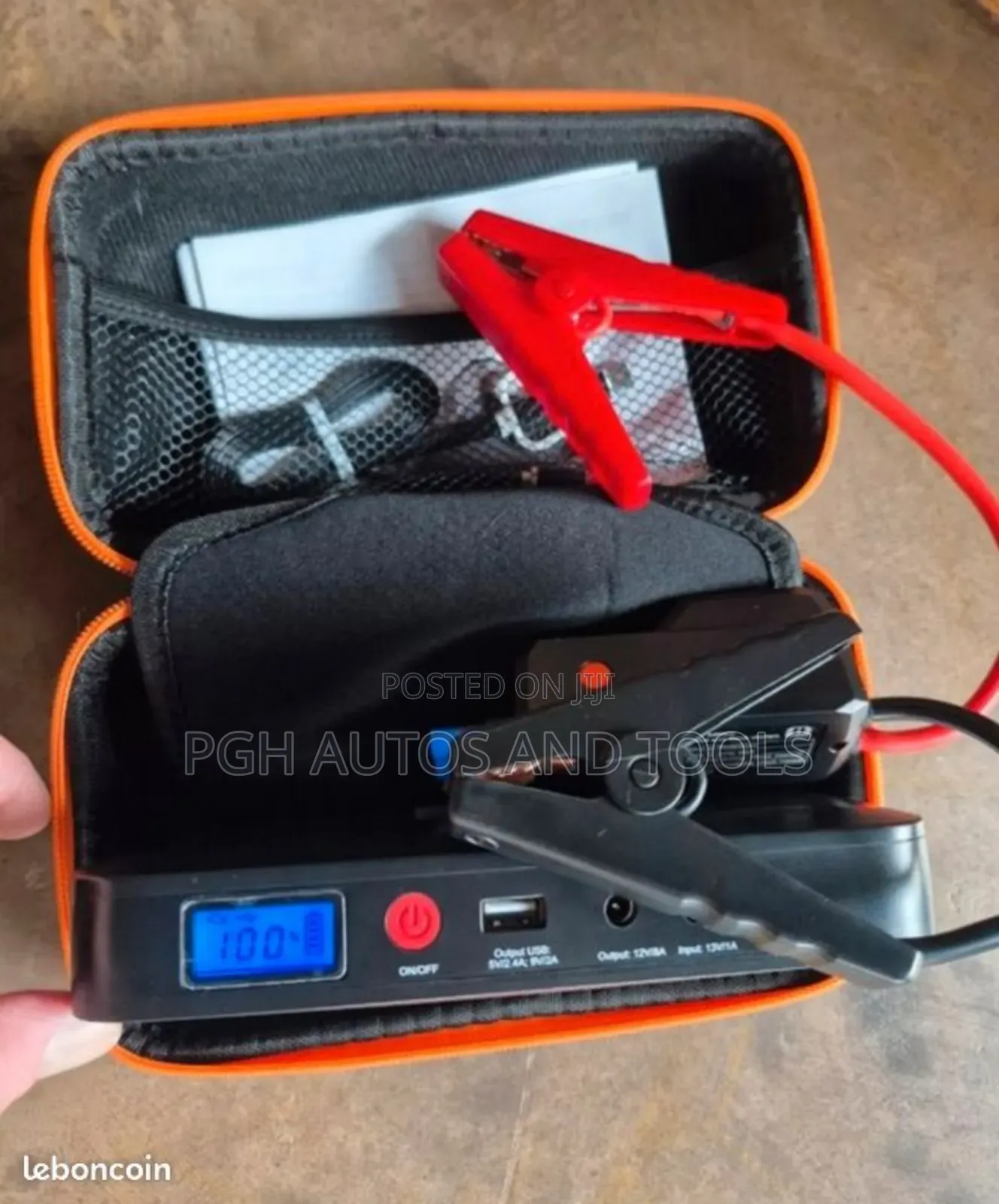 Emergency Car Jump Starter (Lithium Battery)