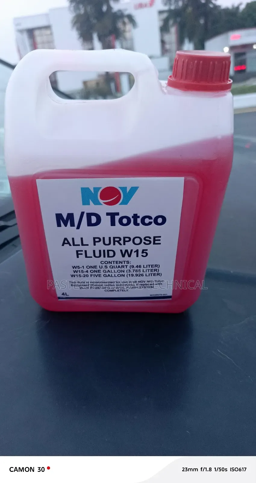 Md Totco All Purpose Fluid
W15//