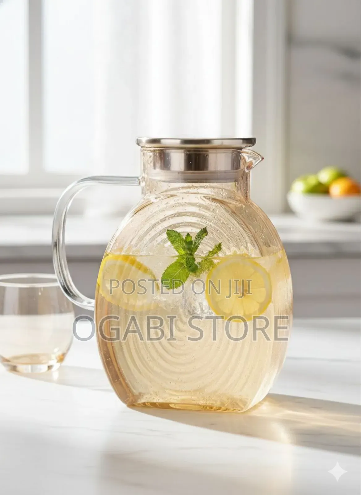 Glass Infuser Pitcher