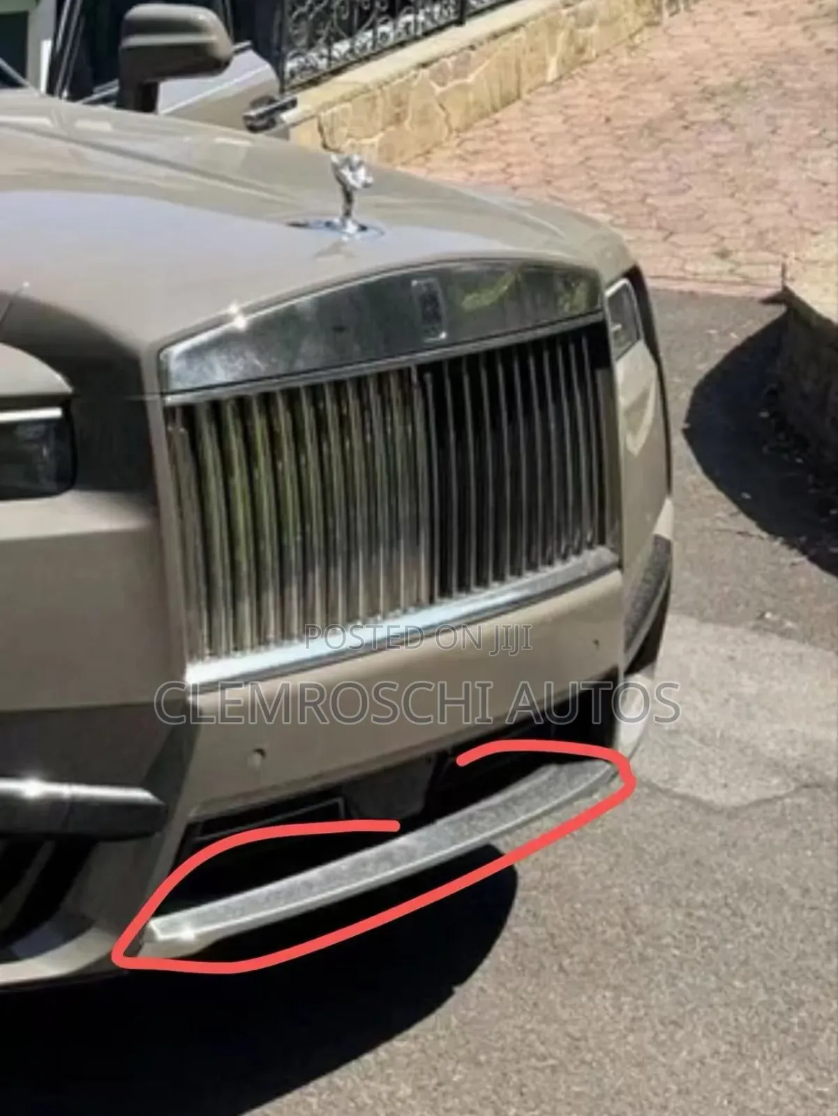 High Quality Certified Brand New Front Back Bumper Chrome Cullinan
