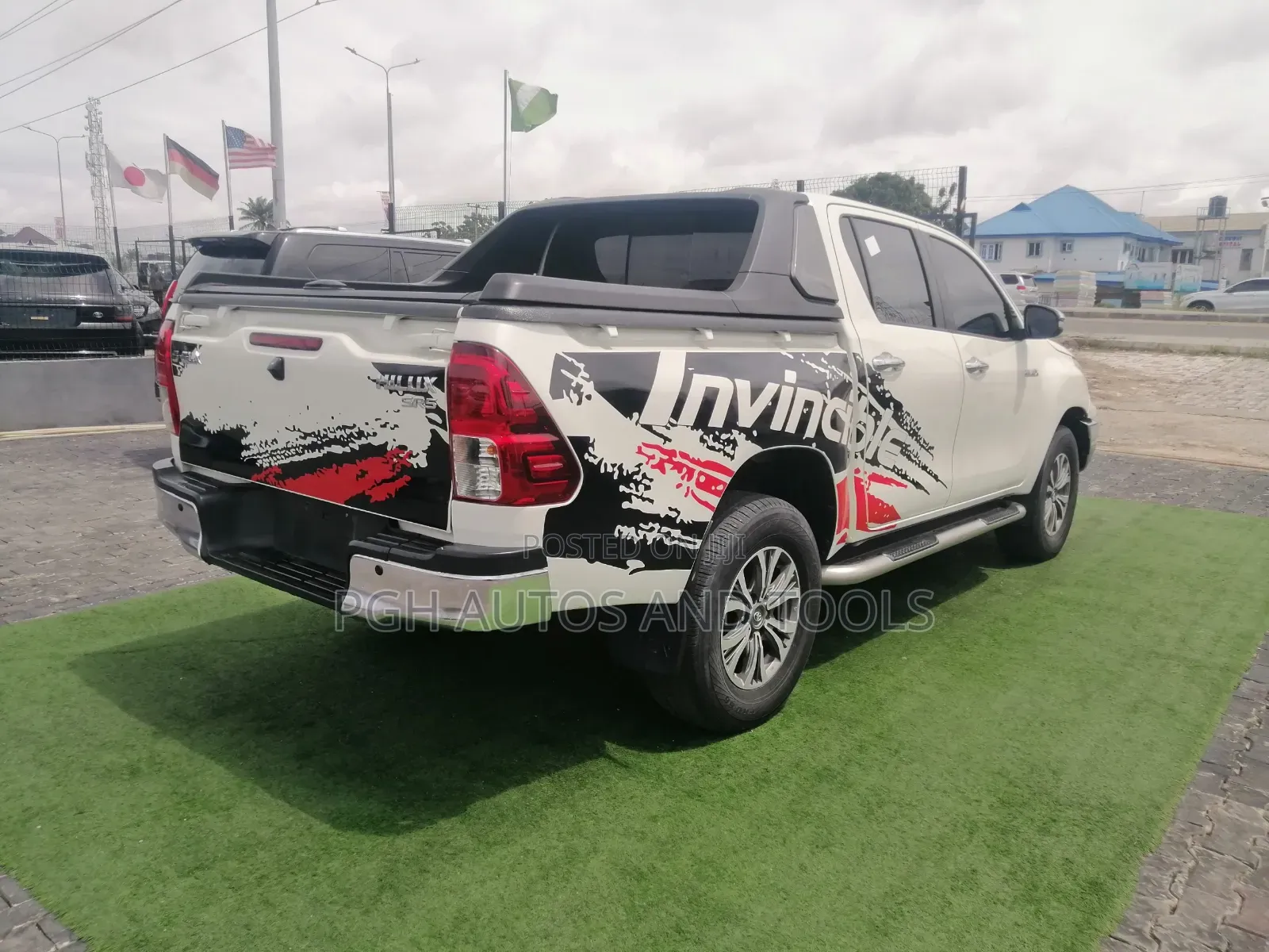 Invincible Sticker for Toyota Hilux, Tacoma and Trucks