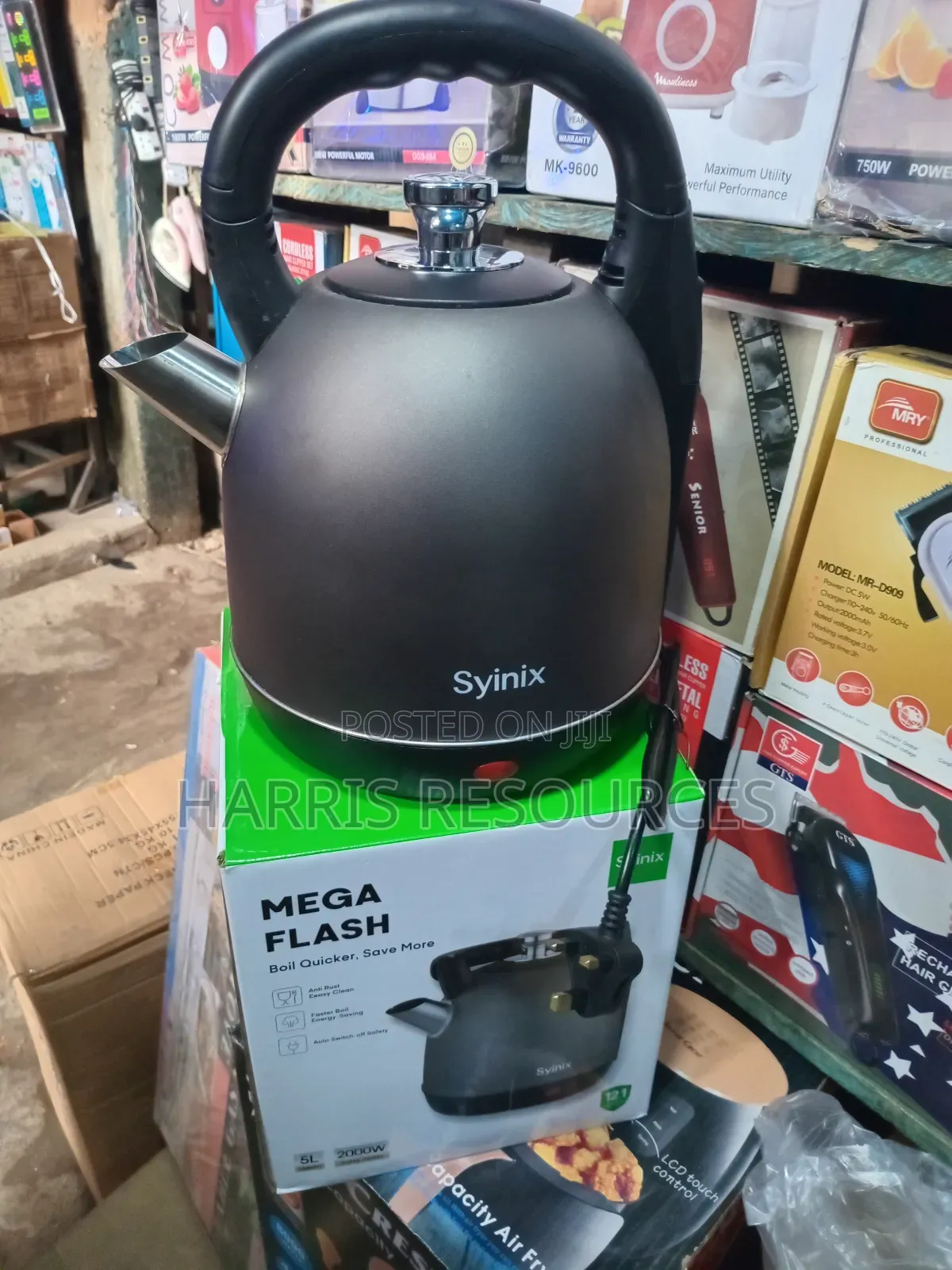 Syinix Mega Flash Electric Kettle