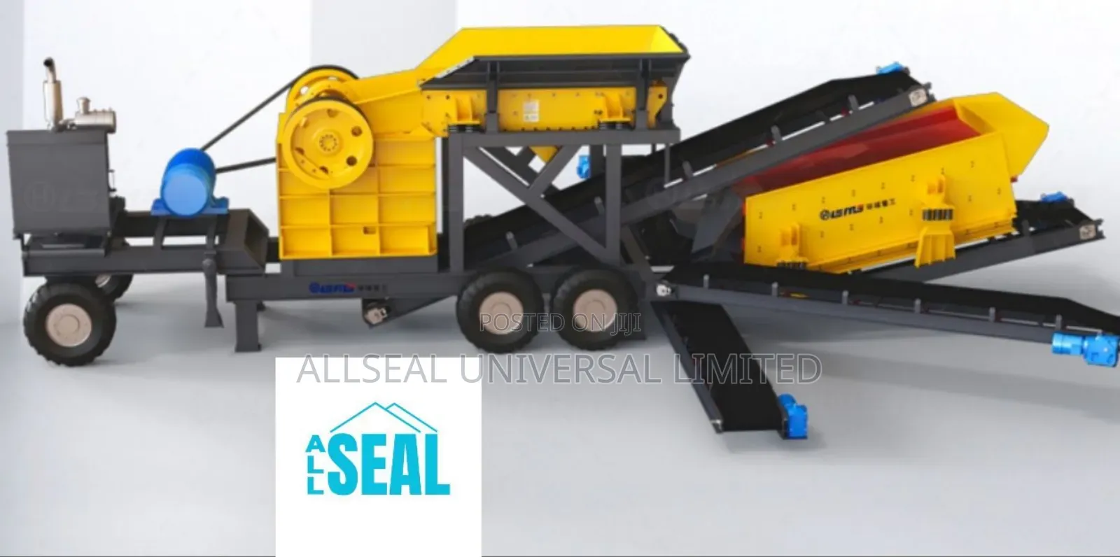 Jaw Mobile Crushing and Screening Station
 (Nous Parlons Français)