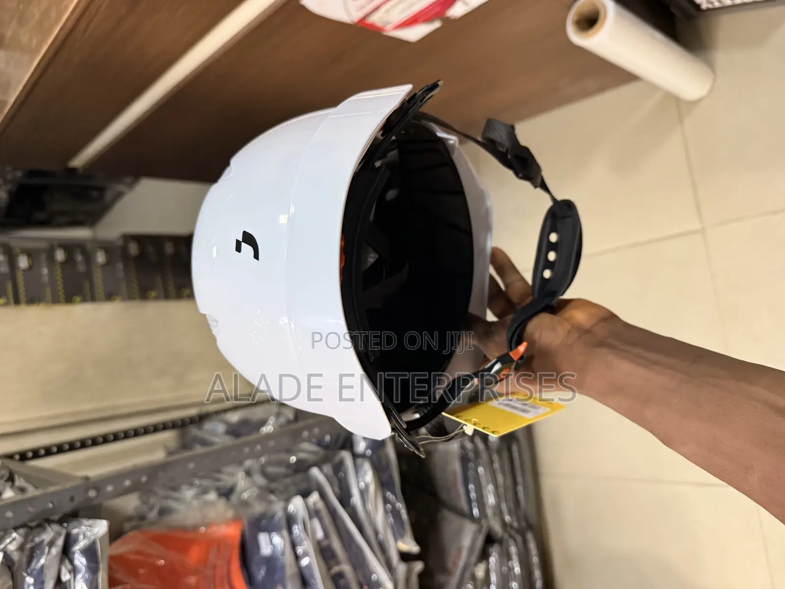 Ajusco Joggers Safety Helmet Chinstrap With Soft Rubber Protector
