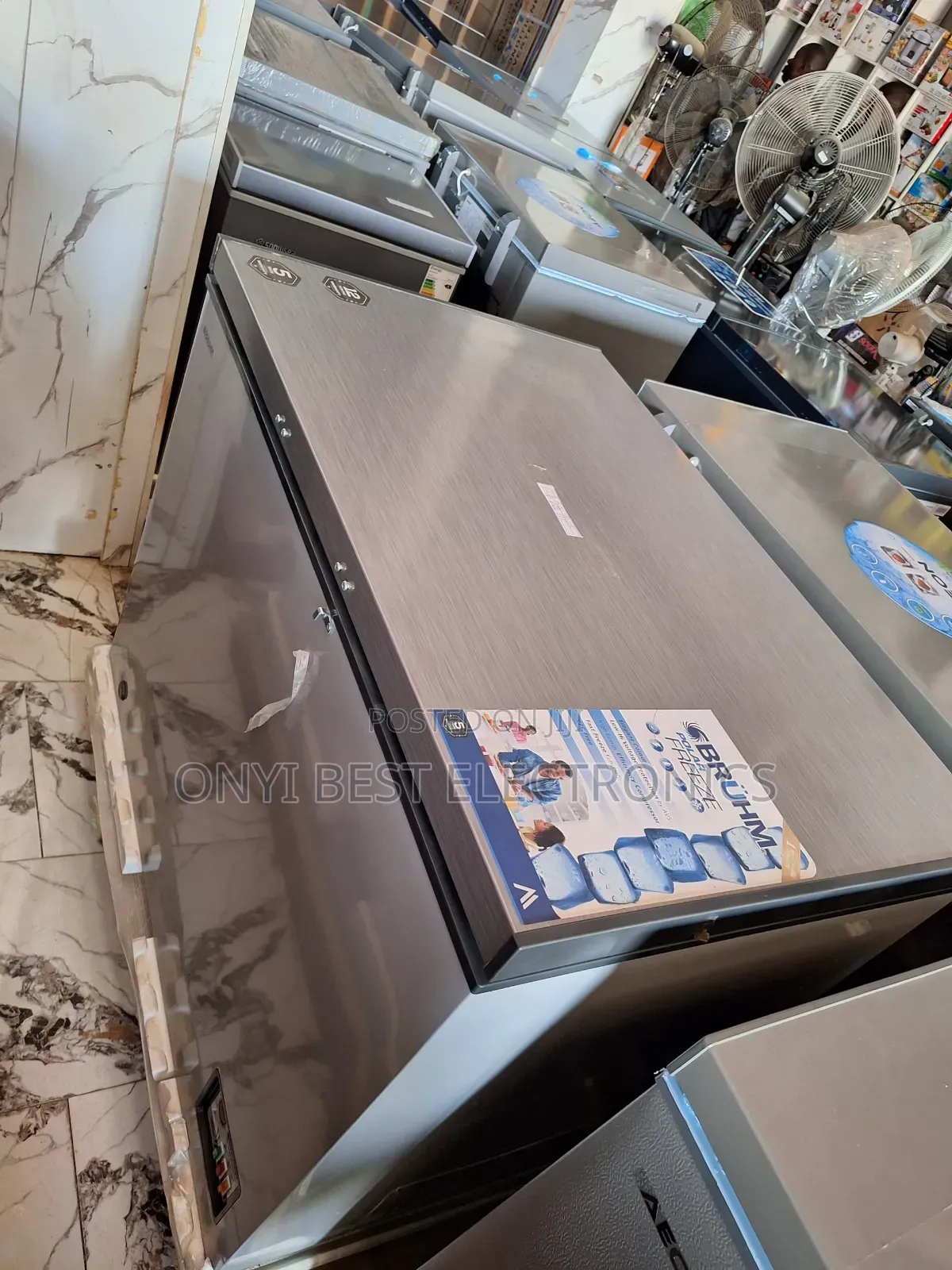 Bruhm 310 Litres Freezer | Bcs-310mr R600 (Silver)
