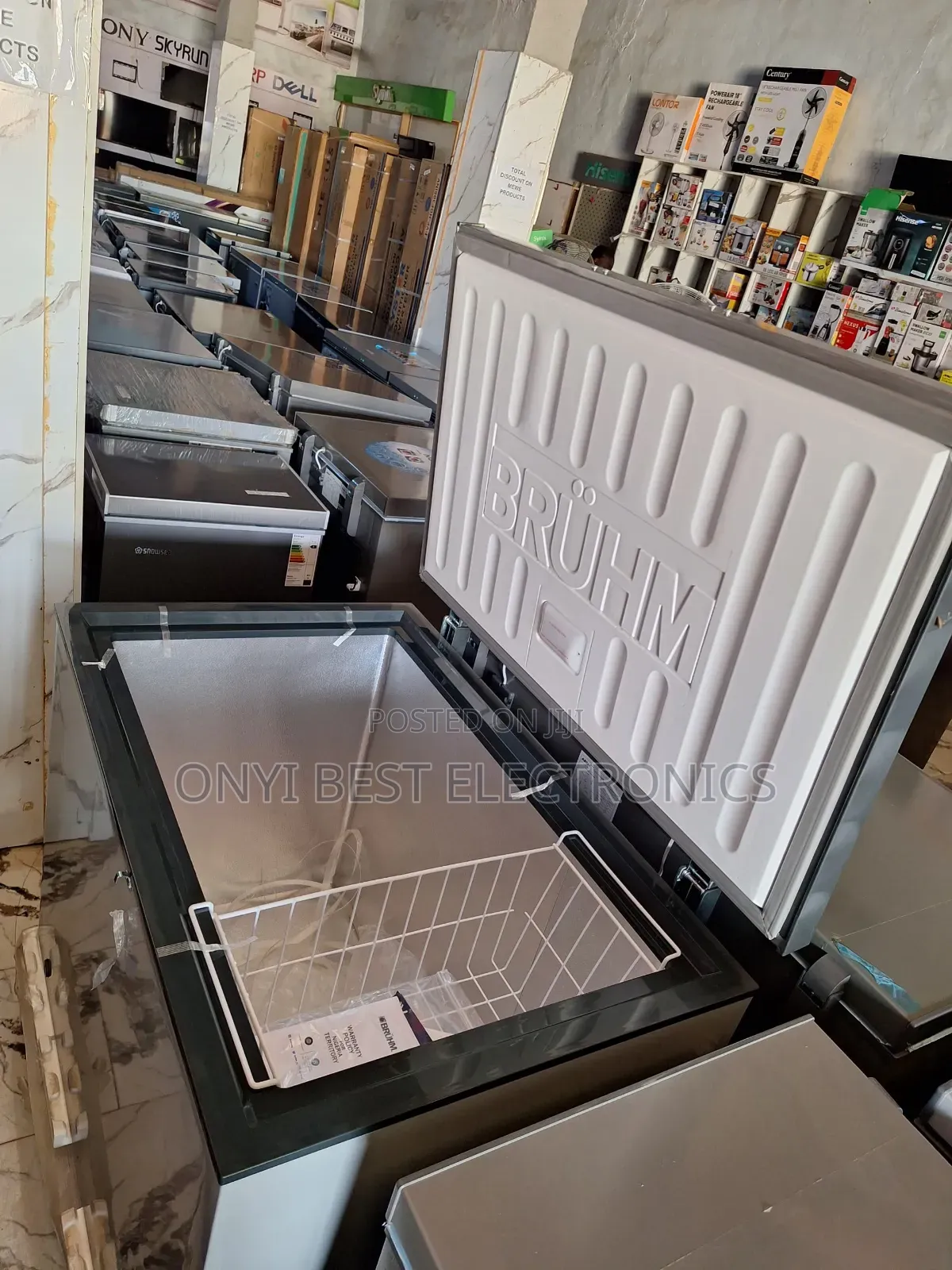 Bruhm 310 Litres Freezer | Bcs-310mr R600 (Silver)