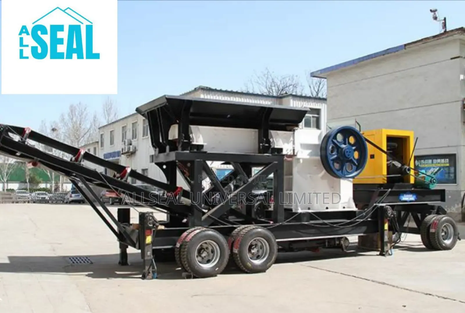 Norrance Mobile Jaw Crushing Machine (Nous Parlons Français)