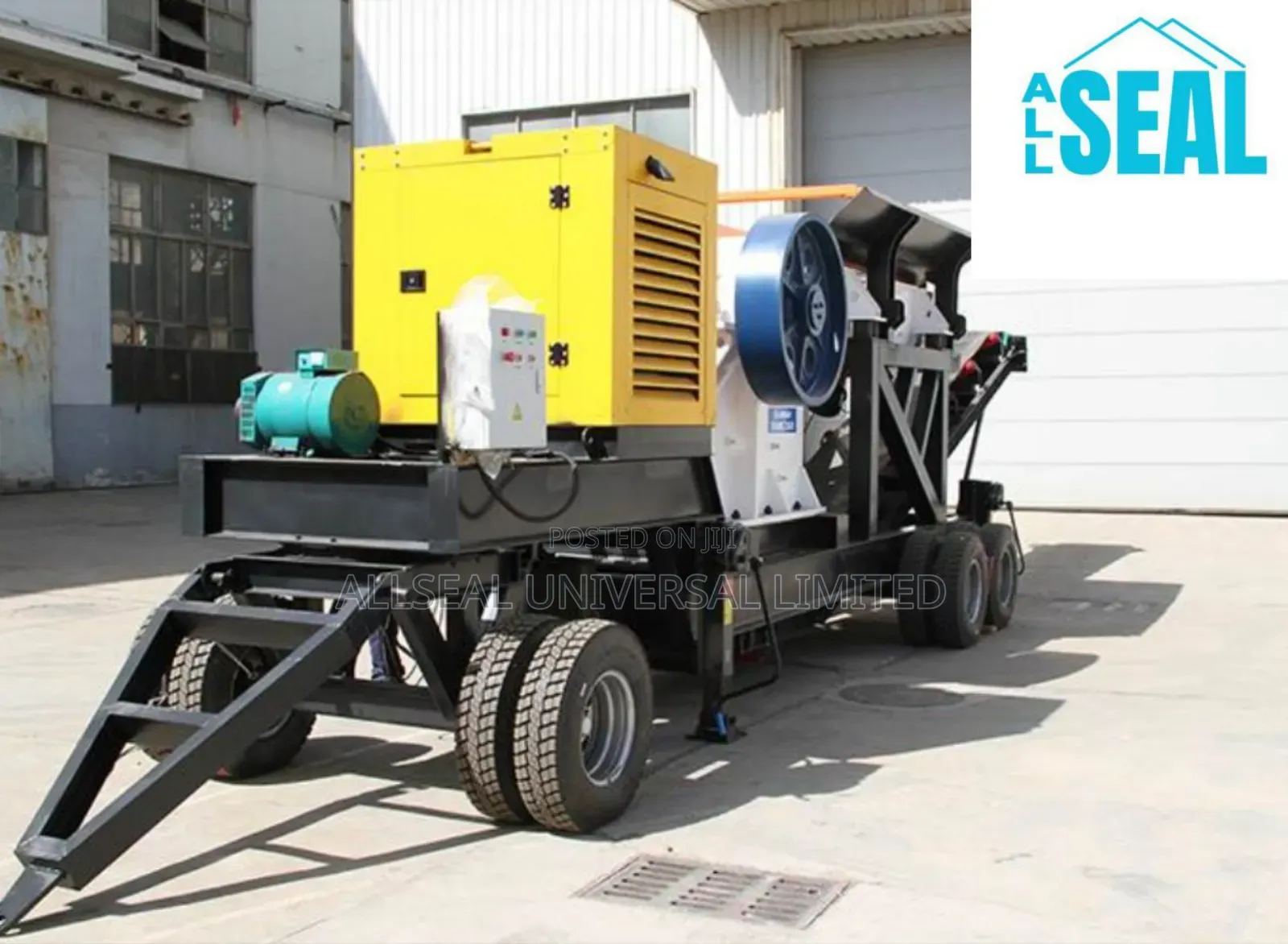 Norrance Mobile Jaw Crushing Machine (Nous Parlons Français)