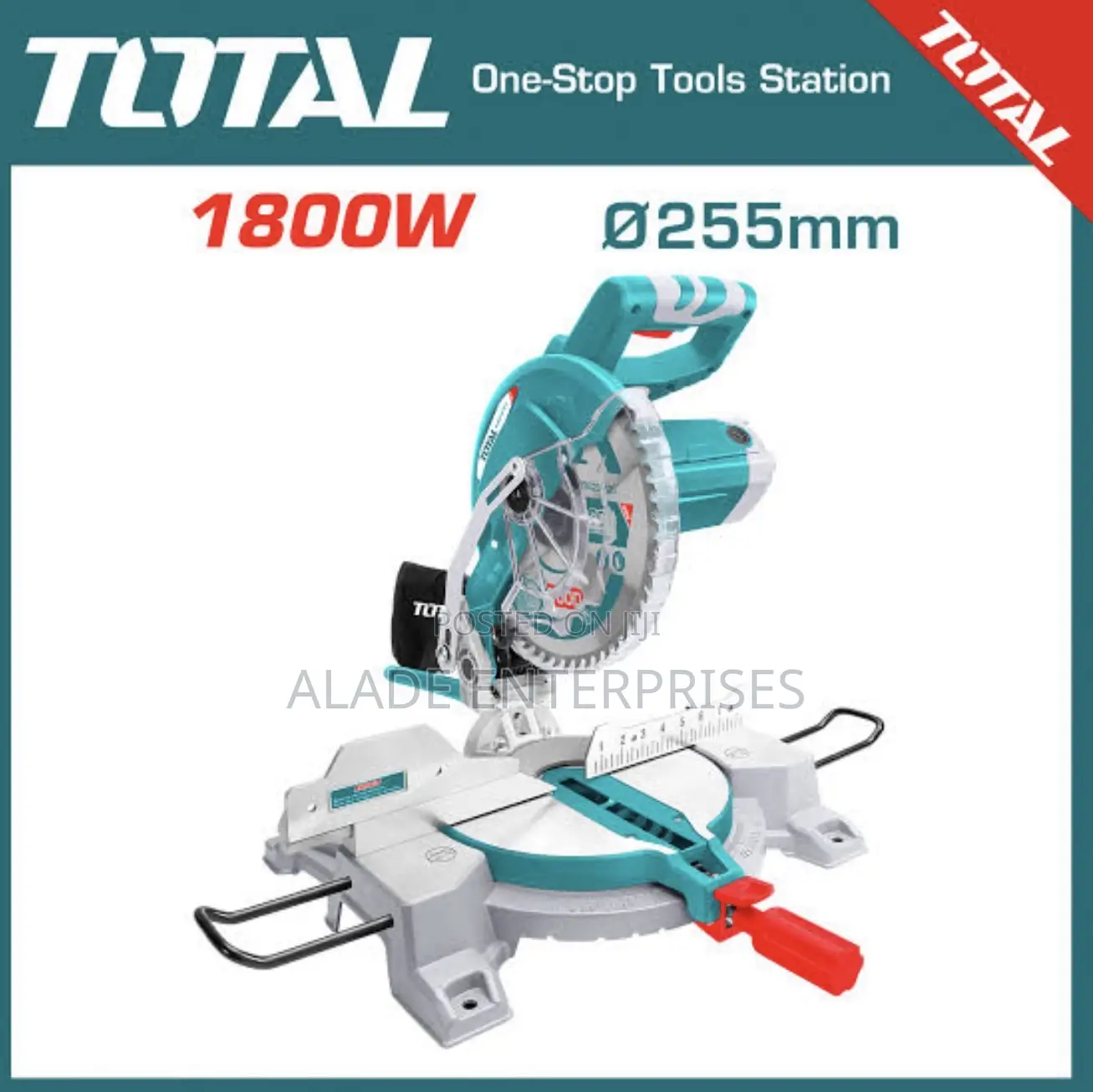 Total Electric Mitre Saw 1800w / 255mm 10inches