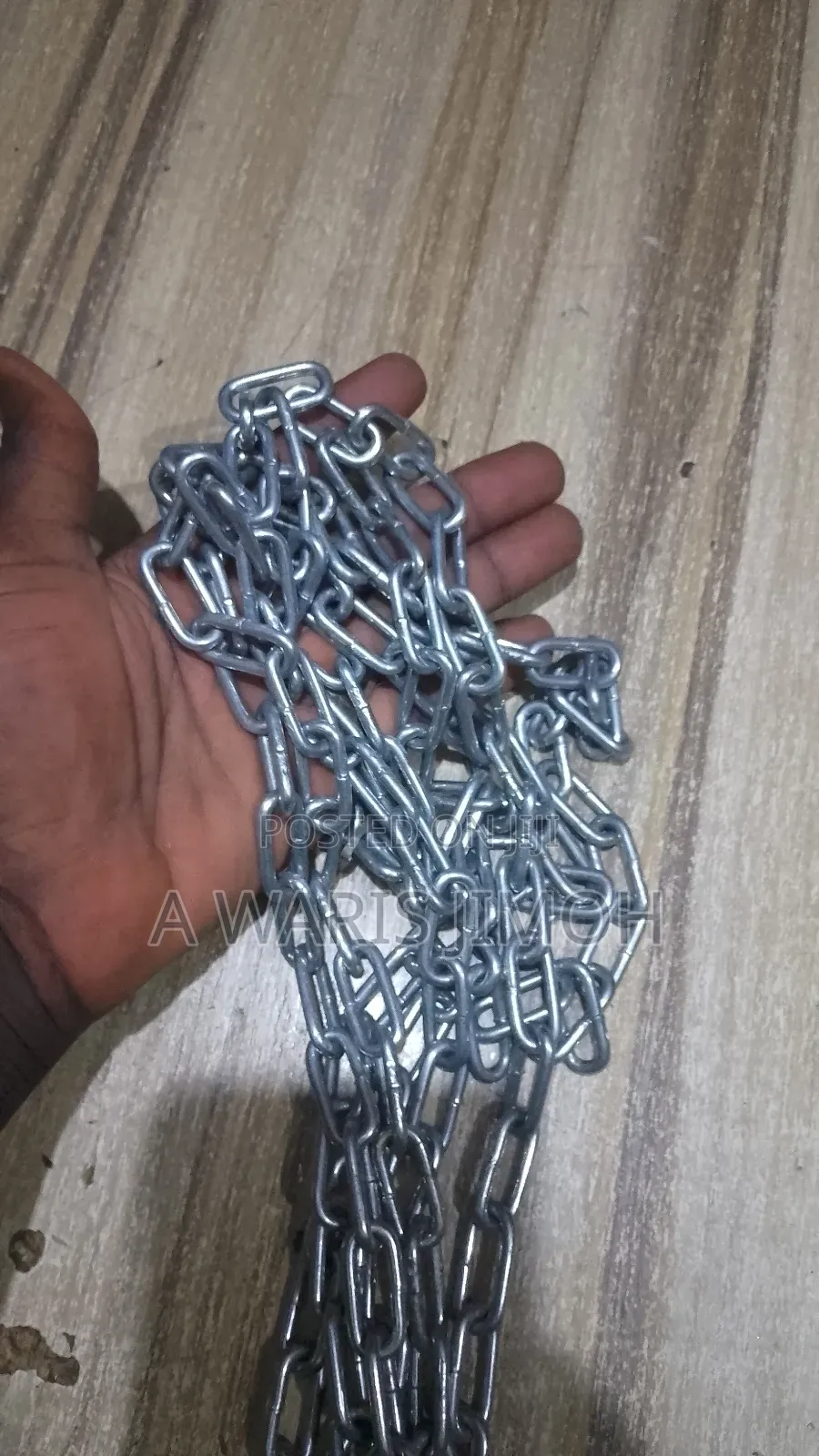 3mm Galvanized Chain With Shackle for Hanging Light
