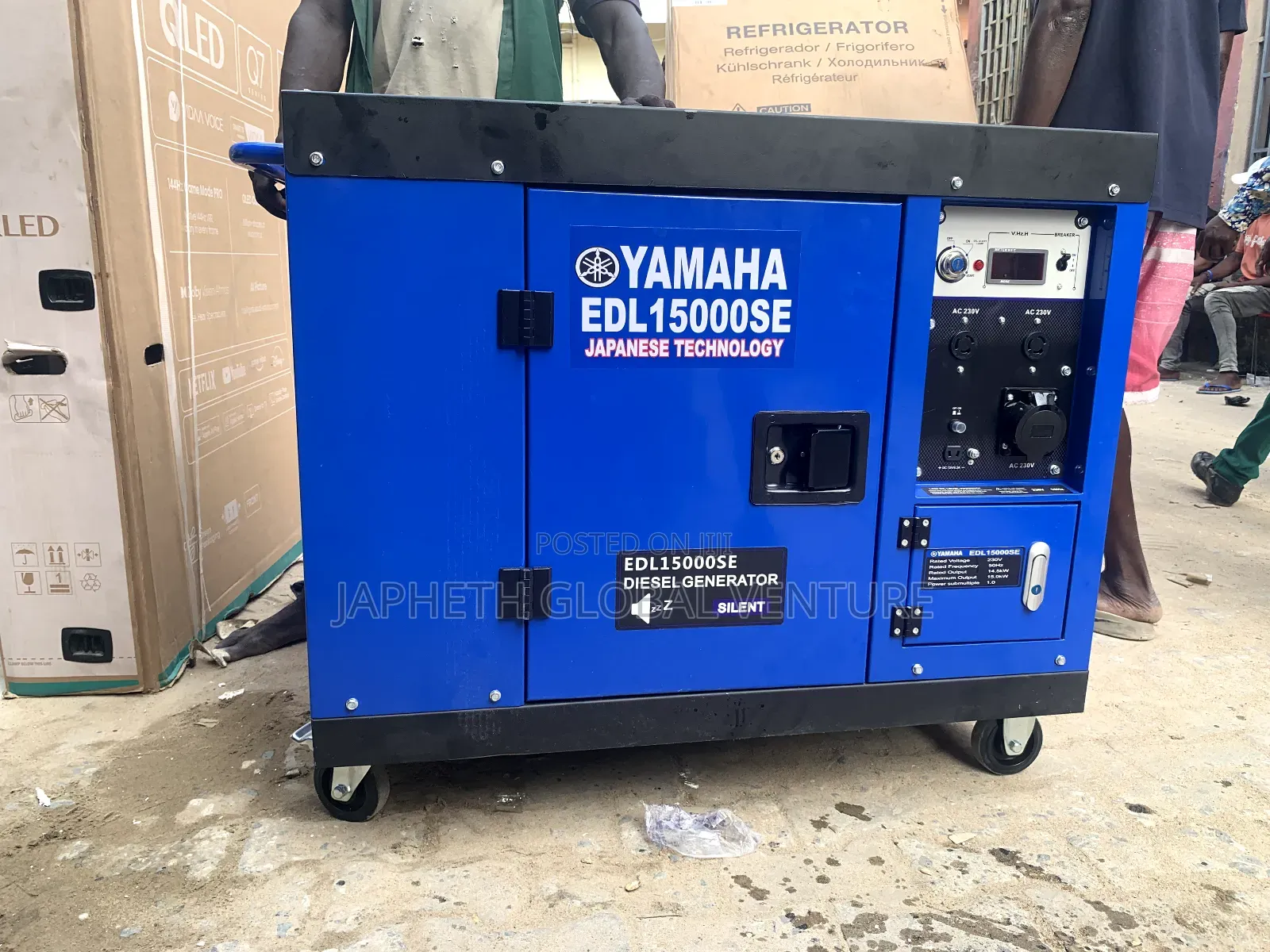 Industrial-Grade Yamaha Silent Diesel Generator