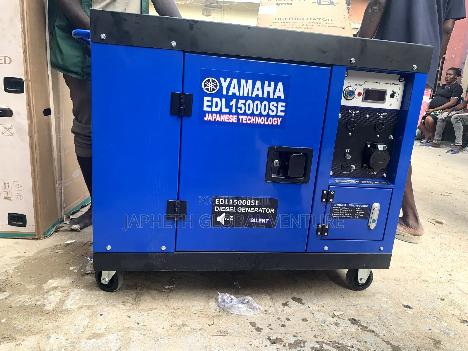 Industrial-Grade Yamaha Silent Diesel Generator