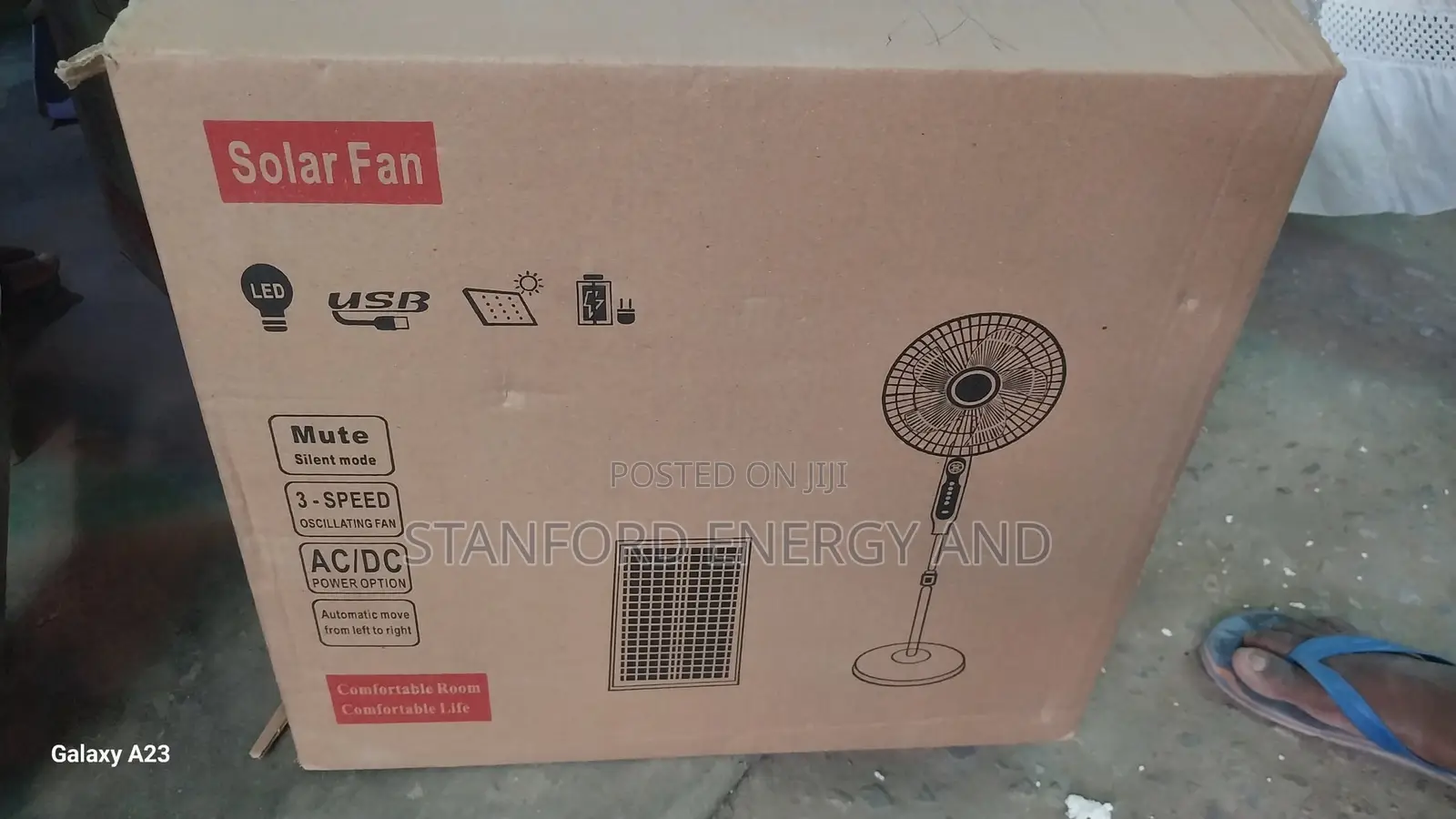 Charweek Solar Fan