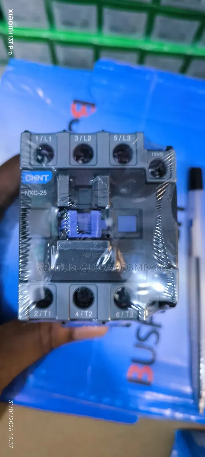 Nxc-25 40a Chint Contactor 3hase Under 220v Coil