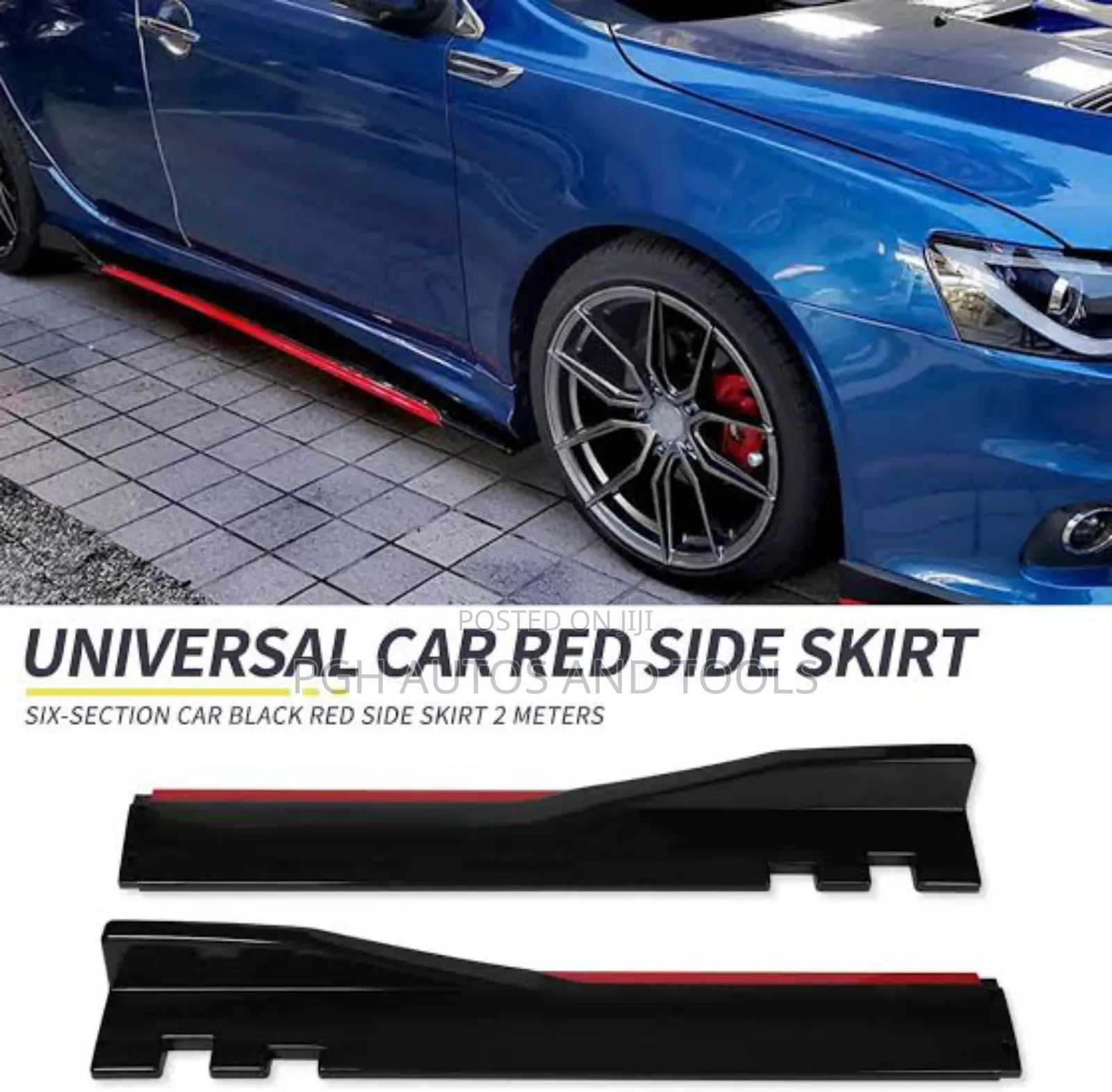 Universal Car Side Skirt Fenders Splitter