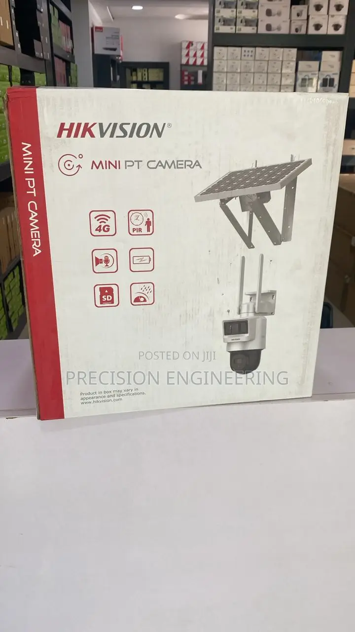 Ds-2de2c400iwg-k/4g/C05s10 4mp Pro Solar-powered Security Pt Camera