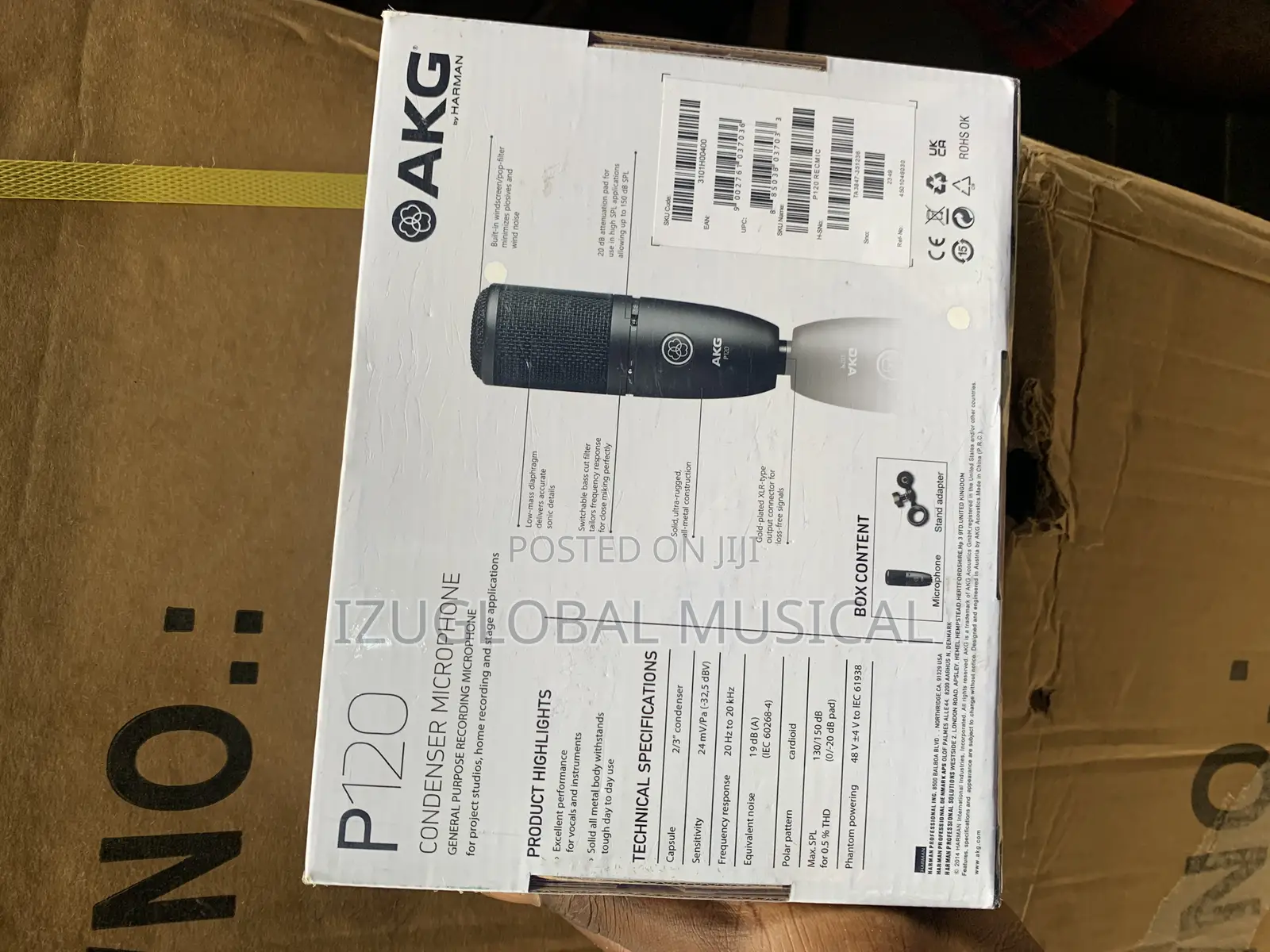 Akg P120 Condenser Microphone