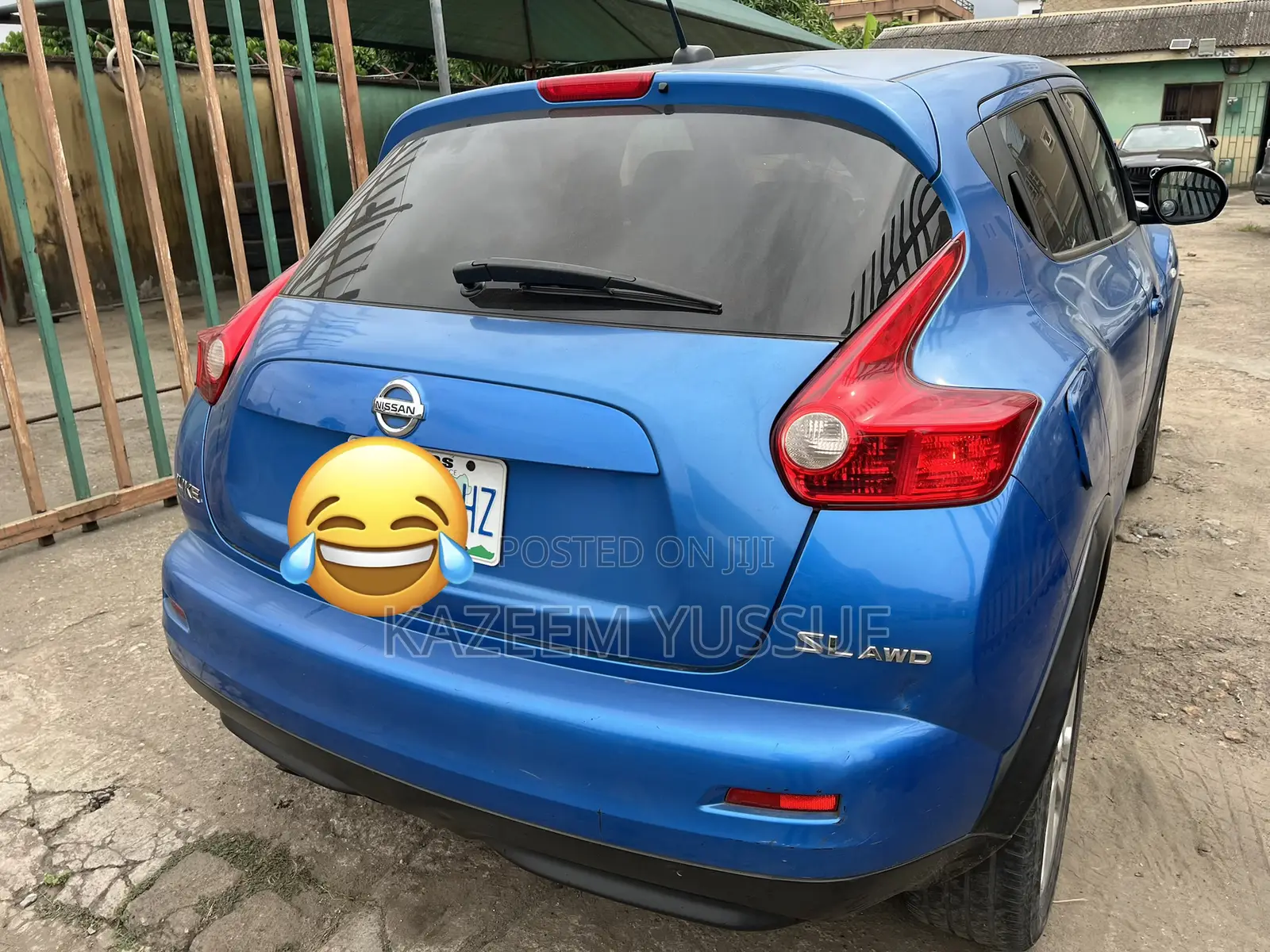 Nissan Juke SL AWD 2012 Blue