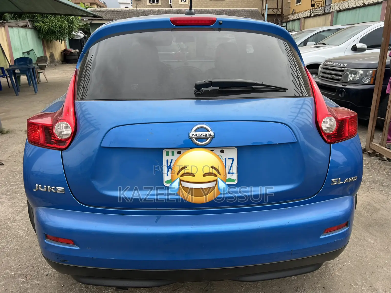 Nissan Juke SL AWD 2012 Blue