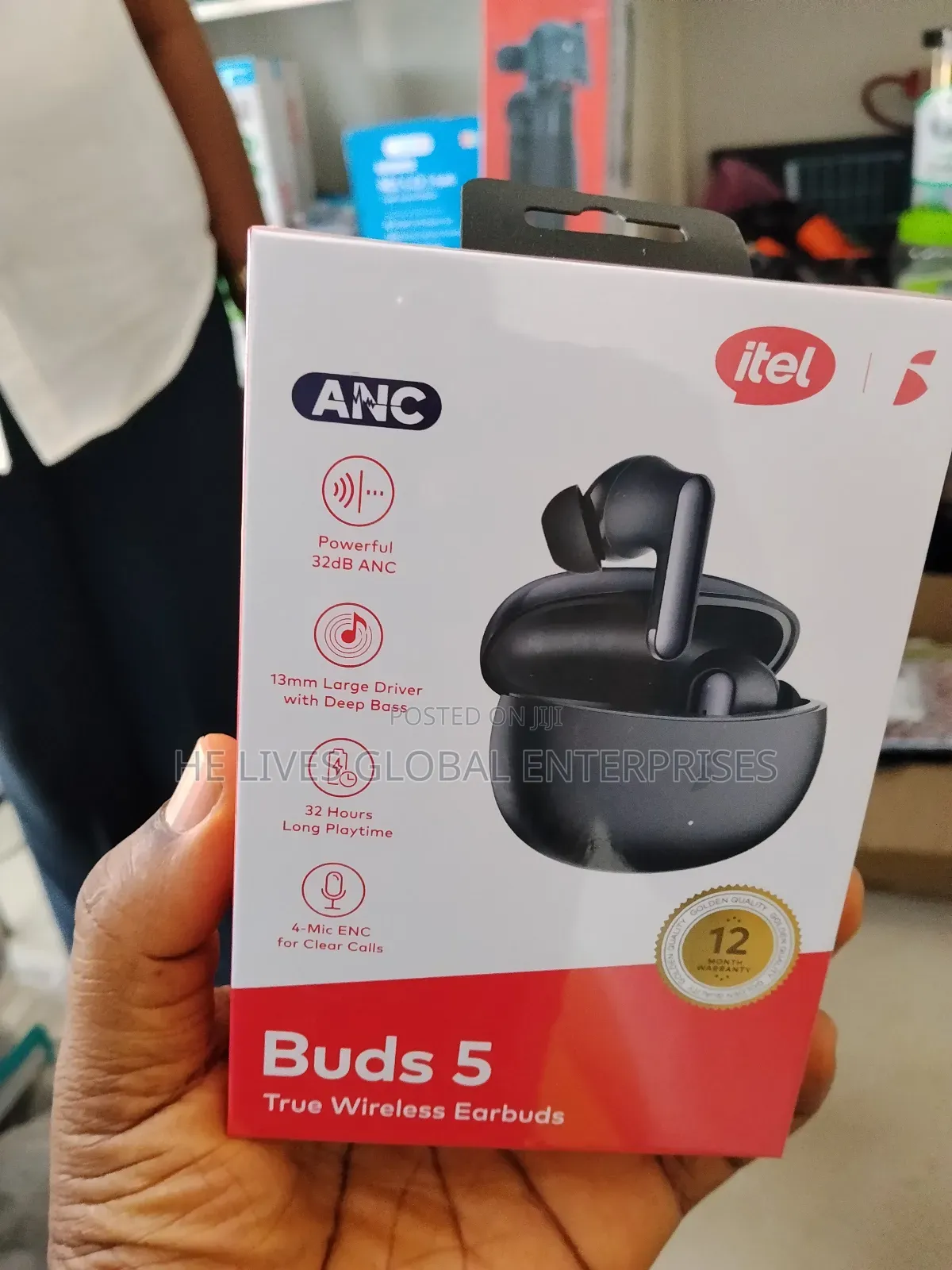 Itel Buds 5 With Active Noise Cancellation